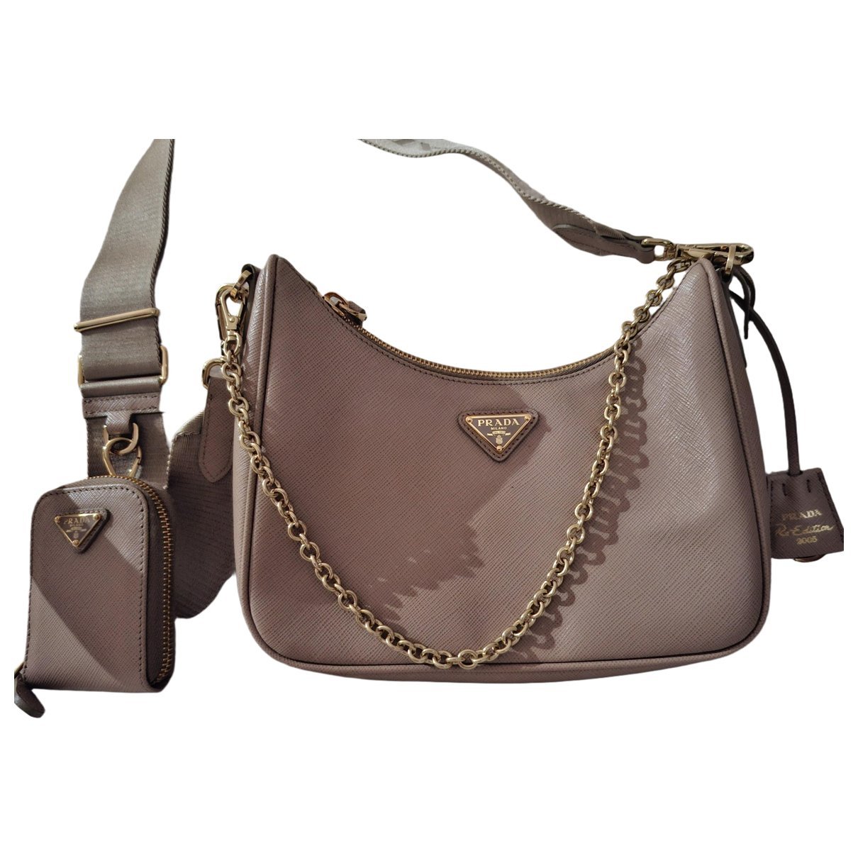 Re-Edition 2005 leather handbag
