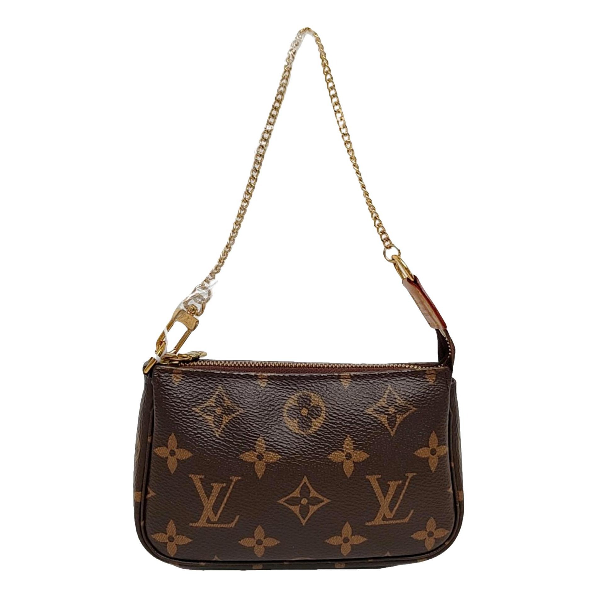 Maxi Multi Pochette Accessoires leather handbag