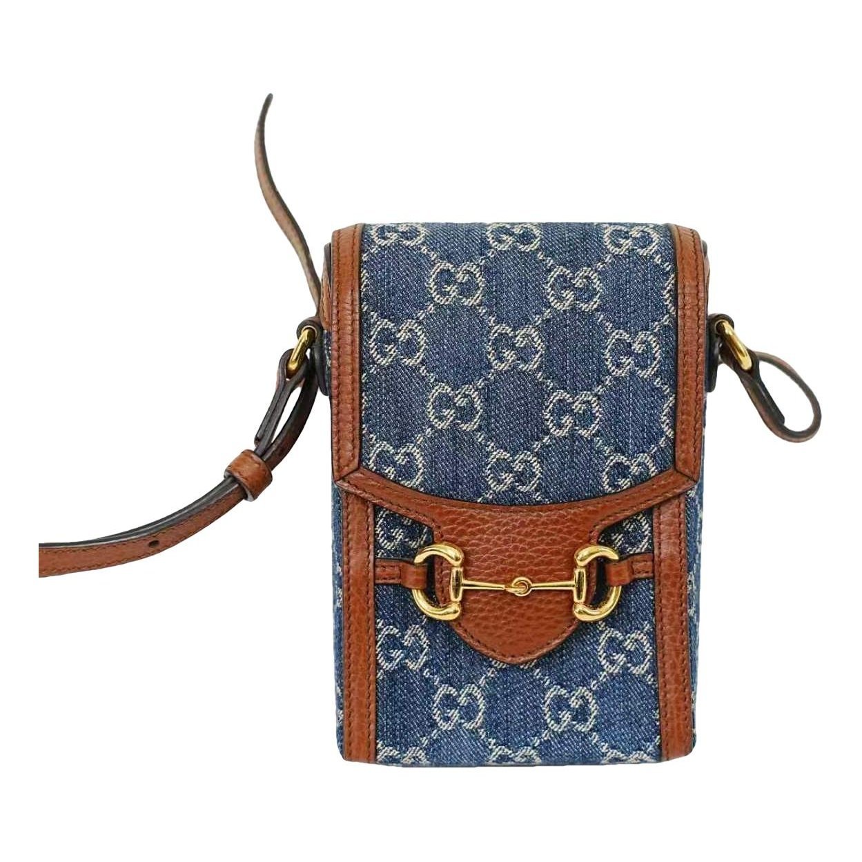 Horsebit 1955 Vertical leather handbag