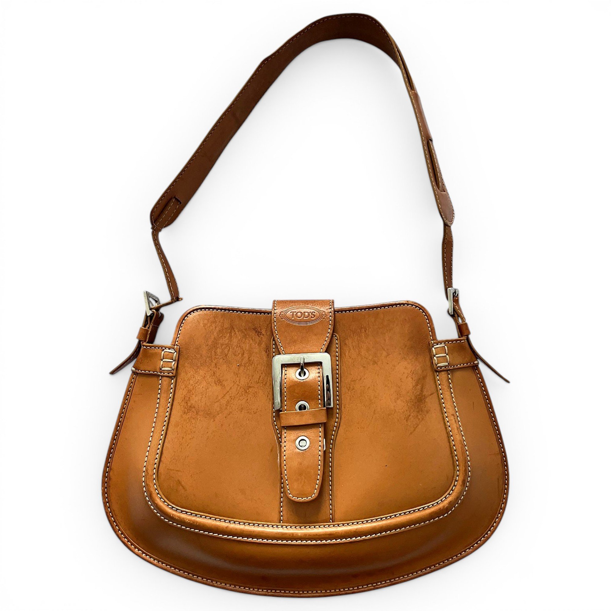 Leather handbag