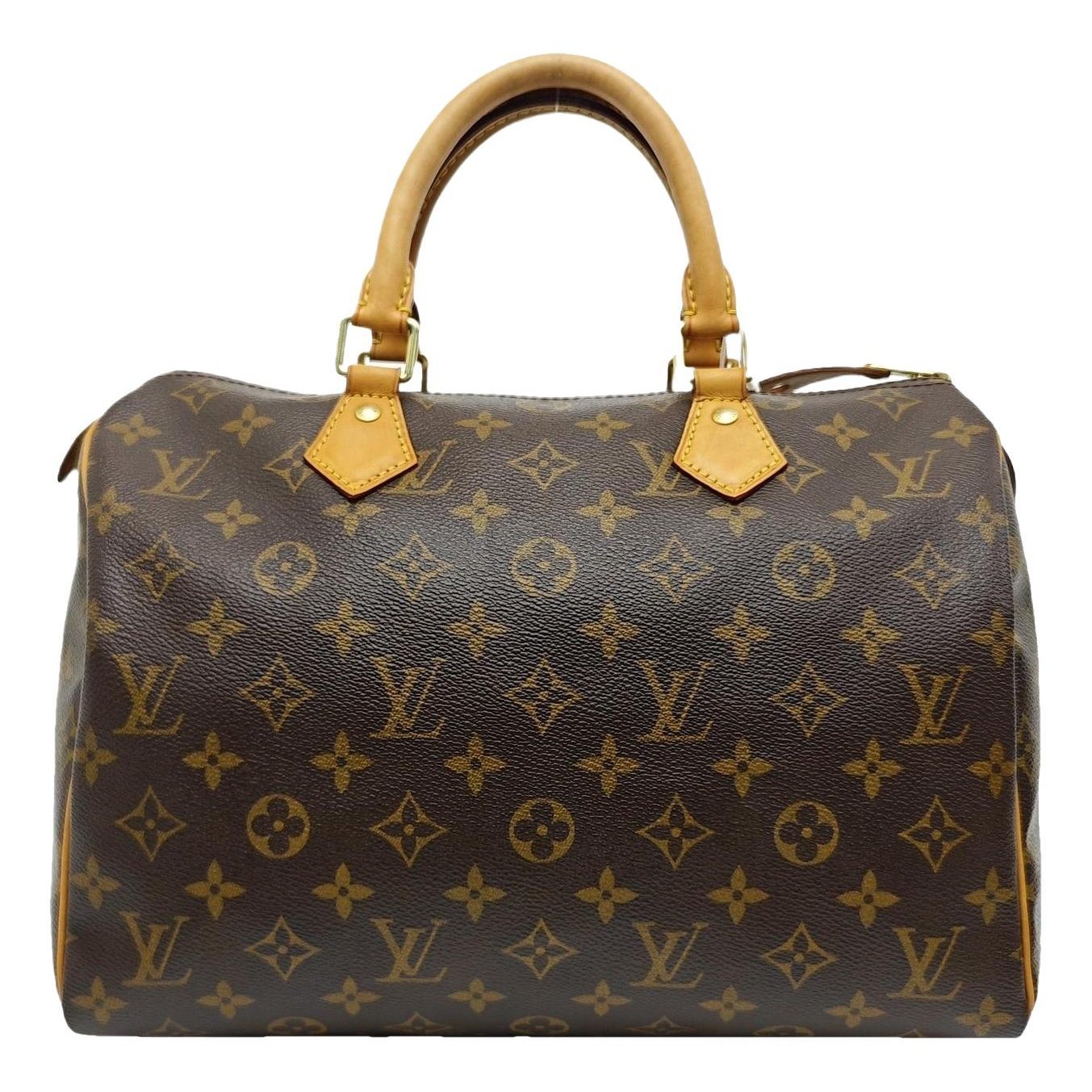 Nano Speedy / Mini HL leather handbag