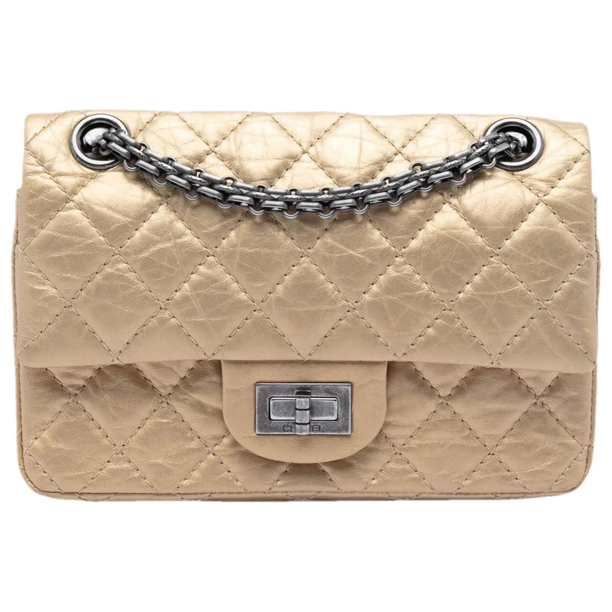 2.55 leather handbag