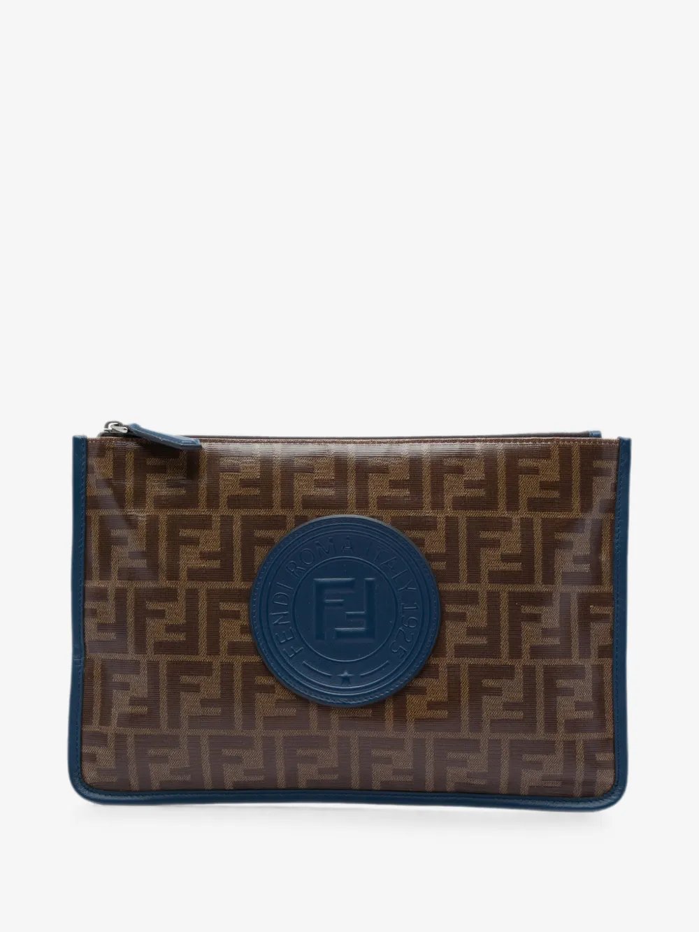 2010-2026 Zucca Coated Canvas clutch bag