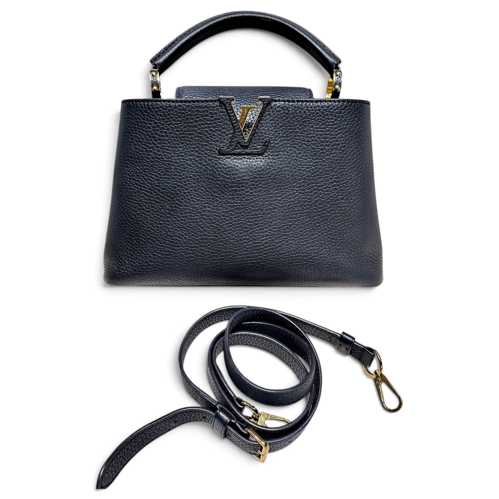 Capucines leather crossbody bag