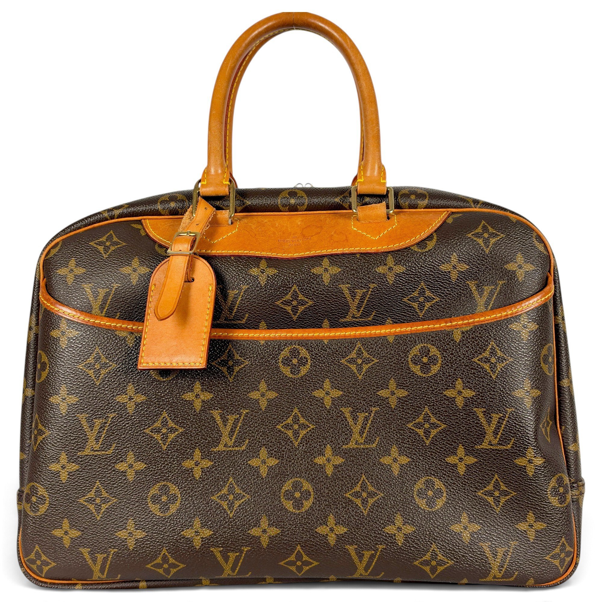 Deauville leather handbag
