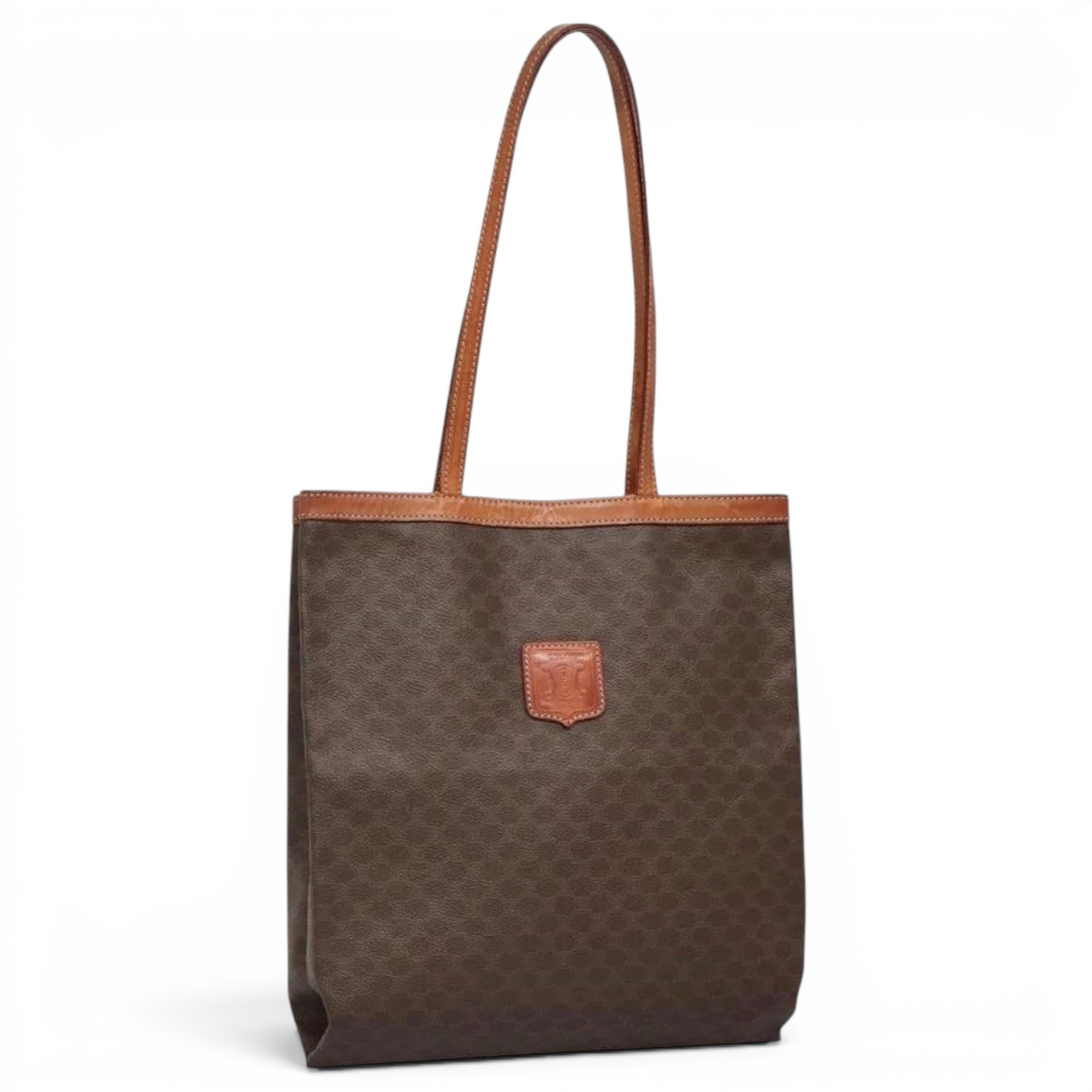 Leather tote