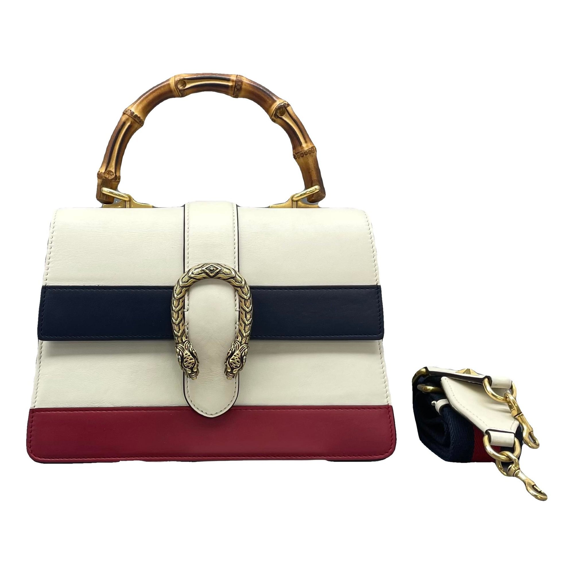 Dionysus Bamboo leather handbag