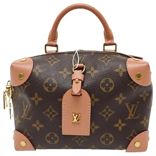Petite Malle leather handbag