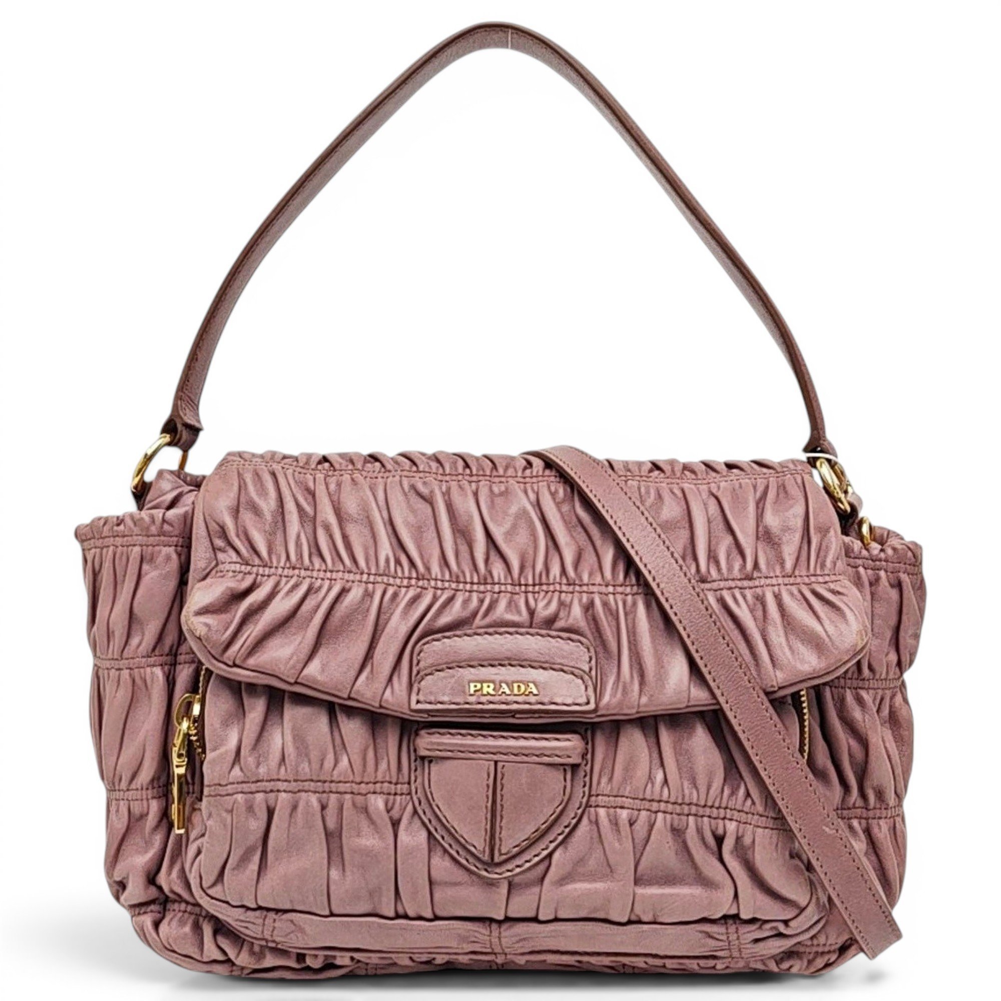 Leather handbag