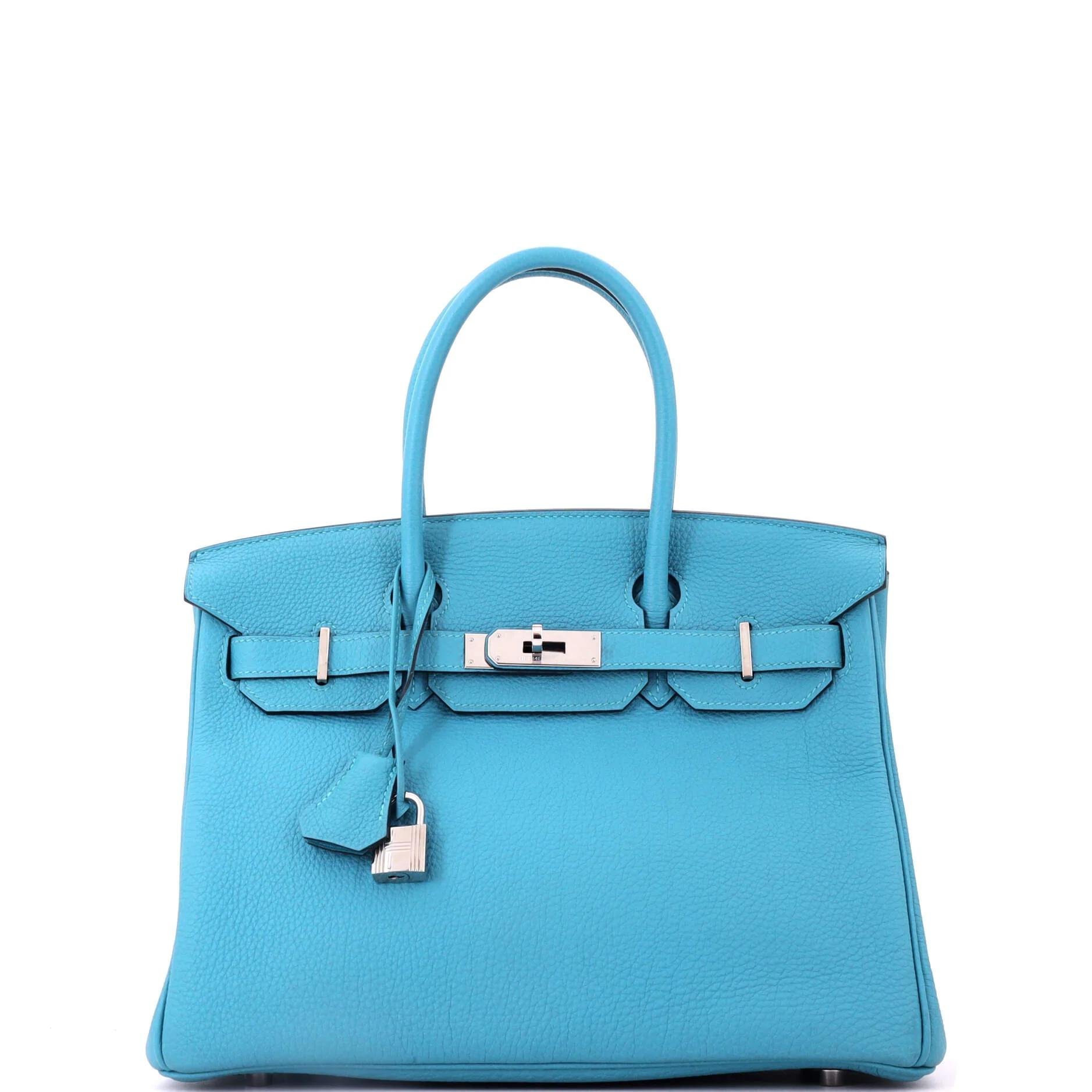 Birkin 30 leather tote