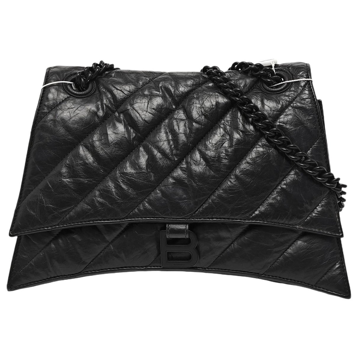 Crush leather crossbody bag