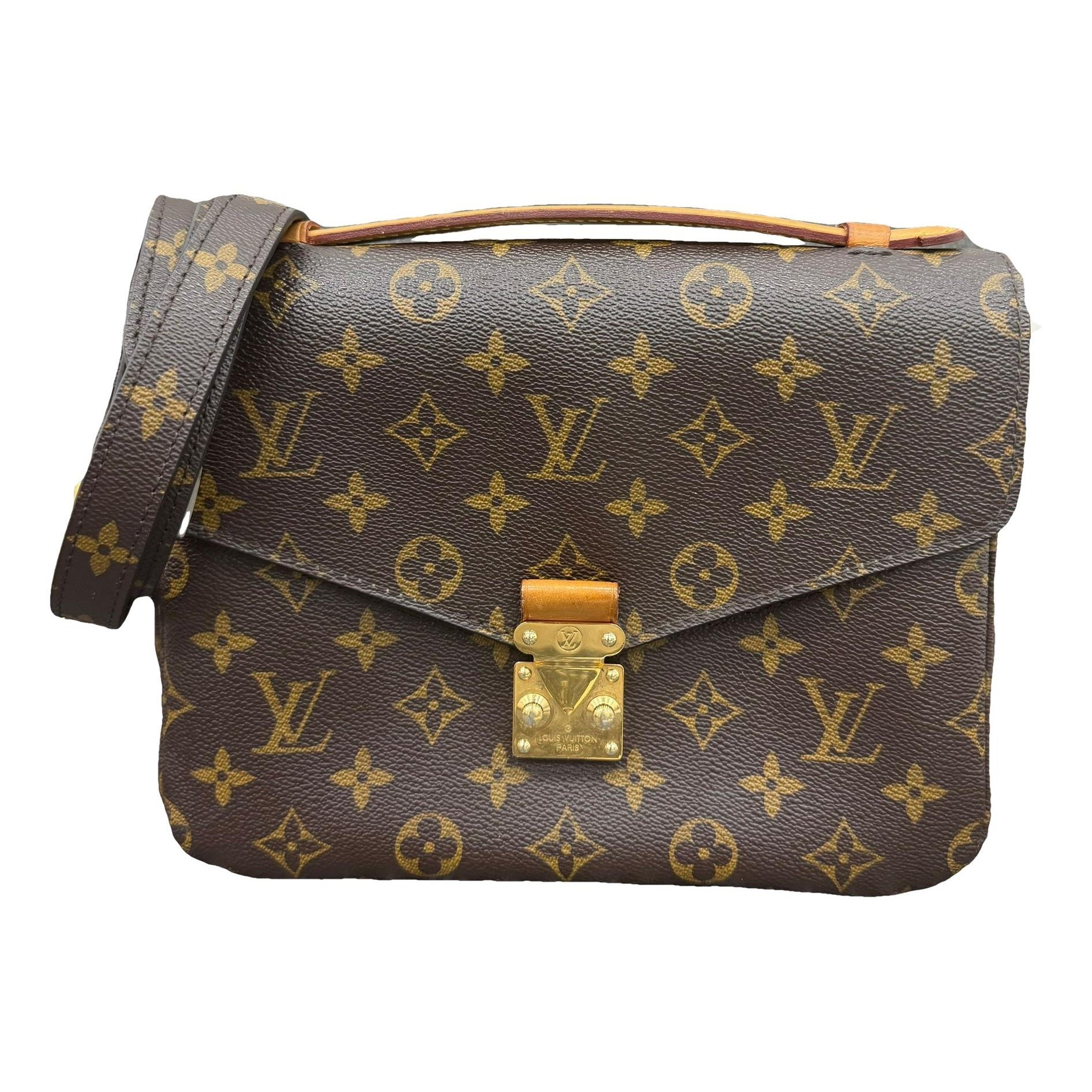 Metis leather handbag