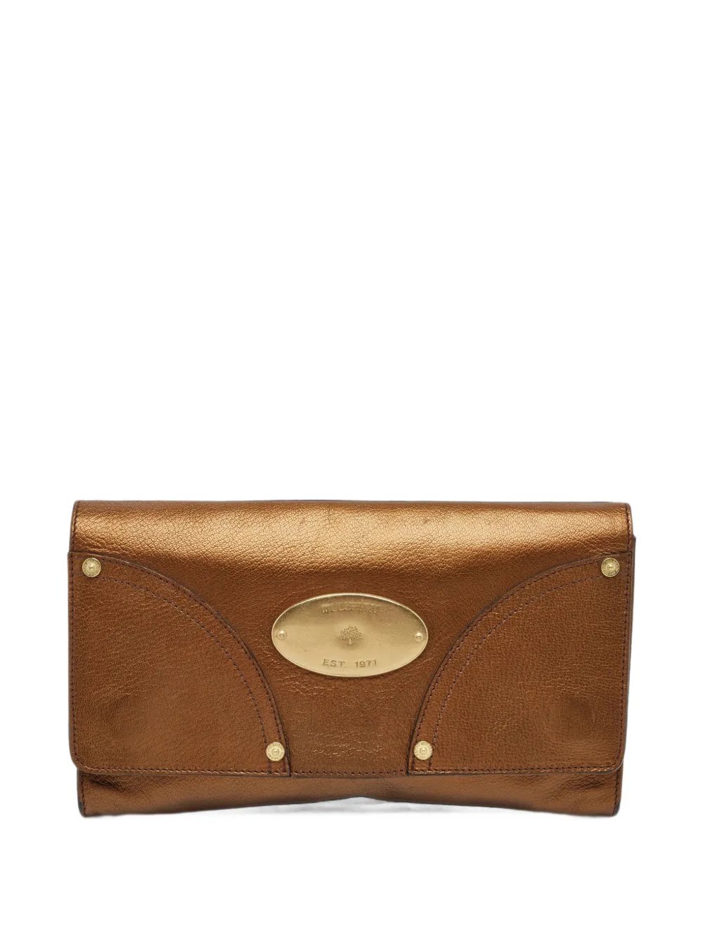 Mulberry Poppy clutch bag