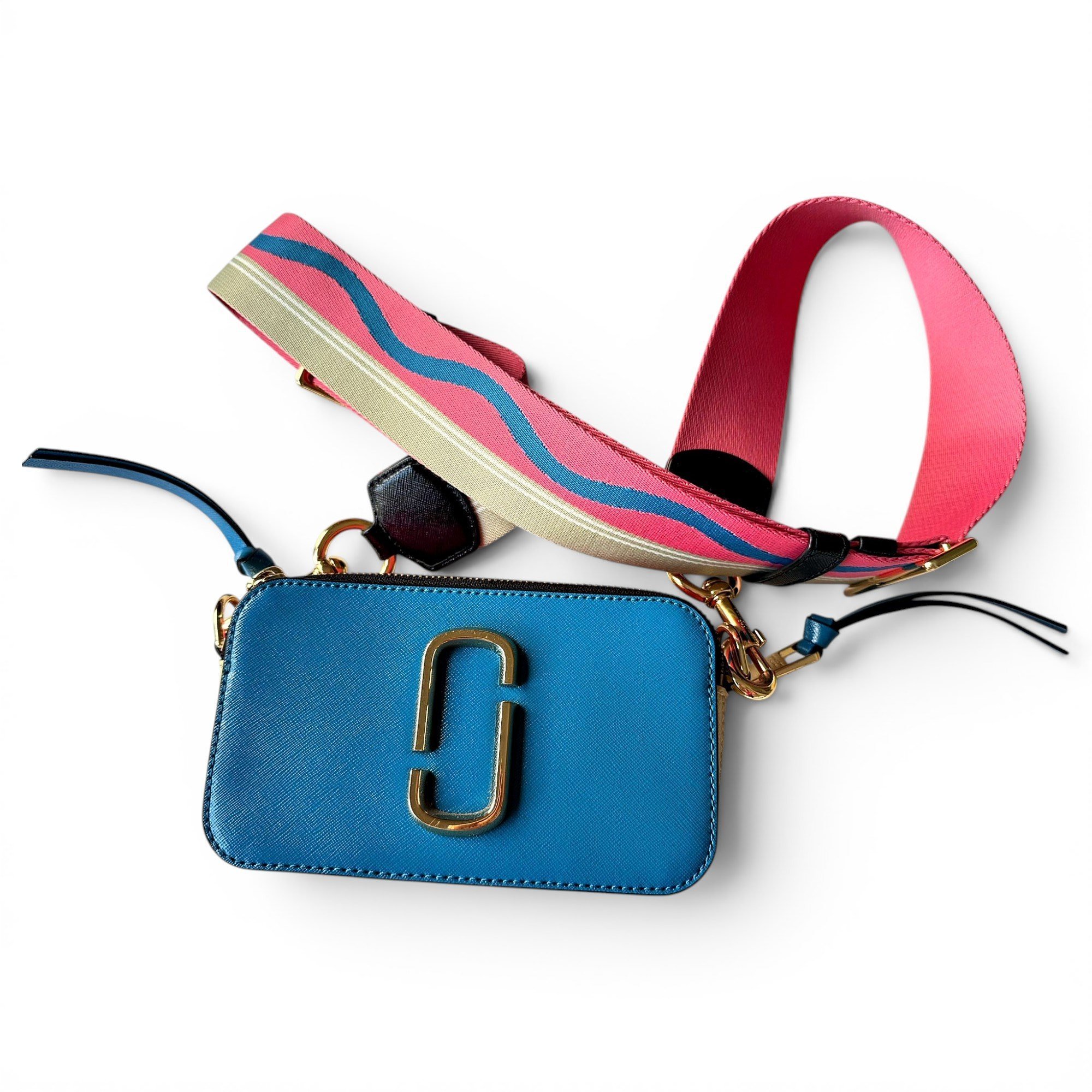 Snapshot leather crossbody bag