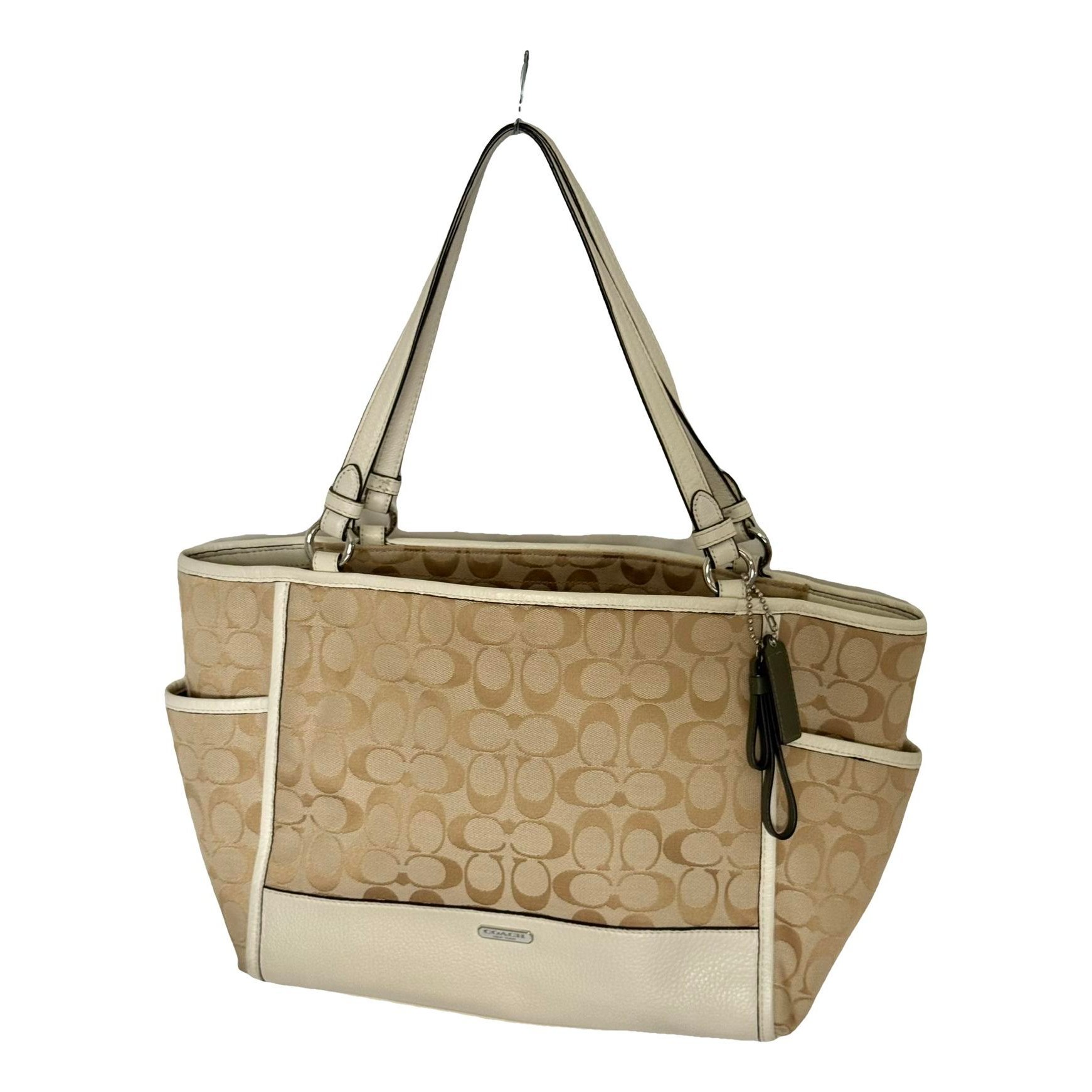 CITY ZIP TOTE patent leather tote