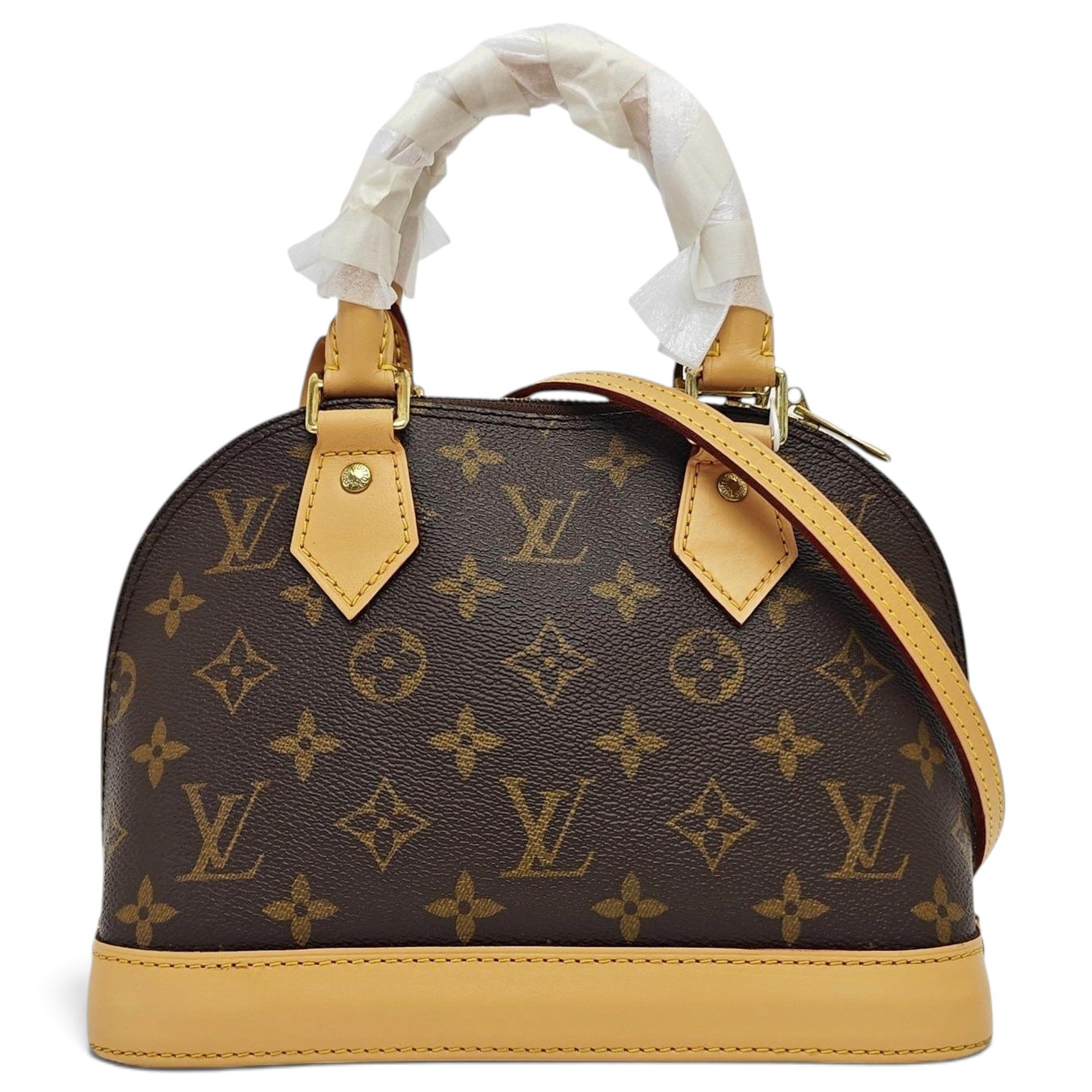 Alma leather handbag