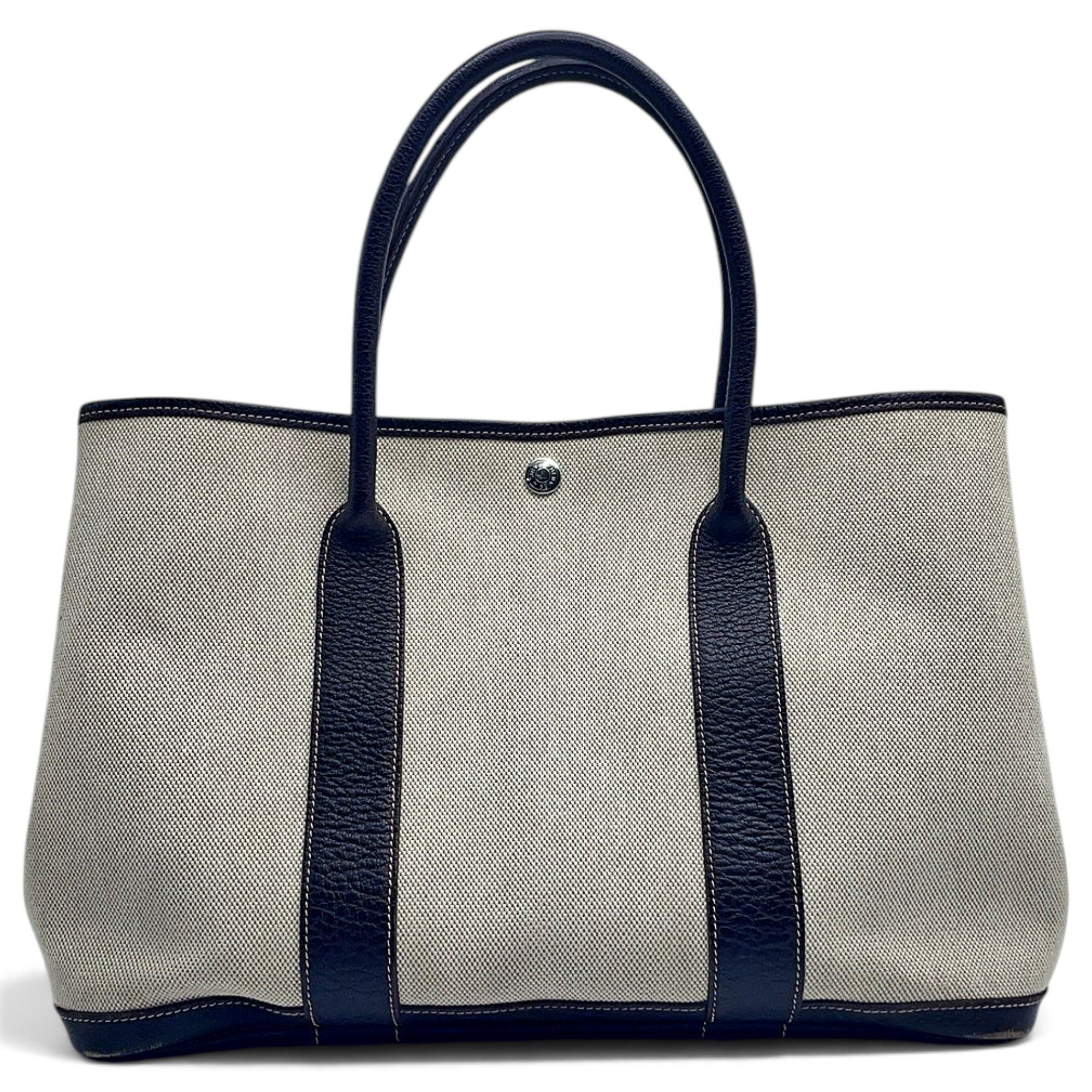 Garden Party leather handbag