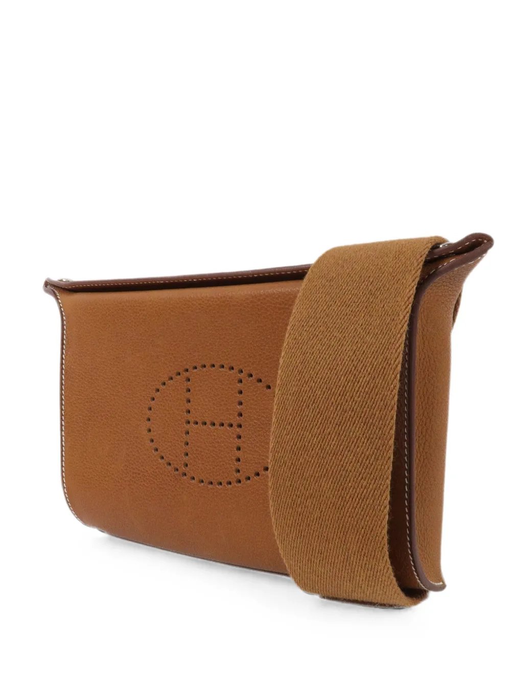 2024 perforated H shoulder bag