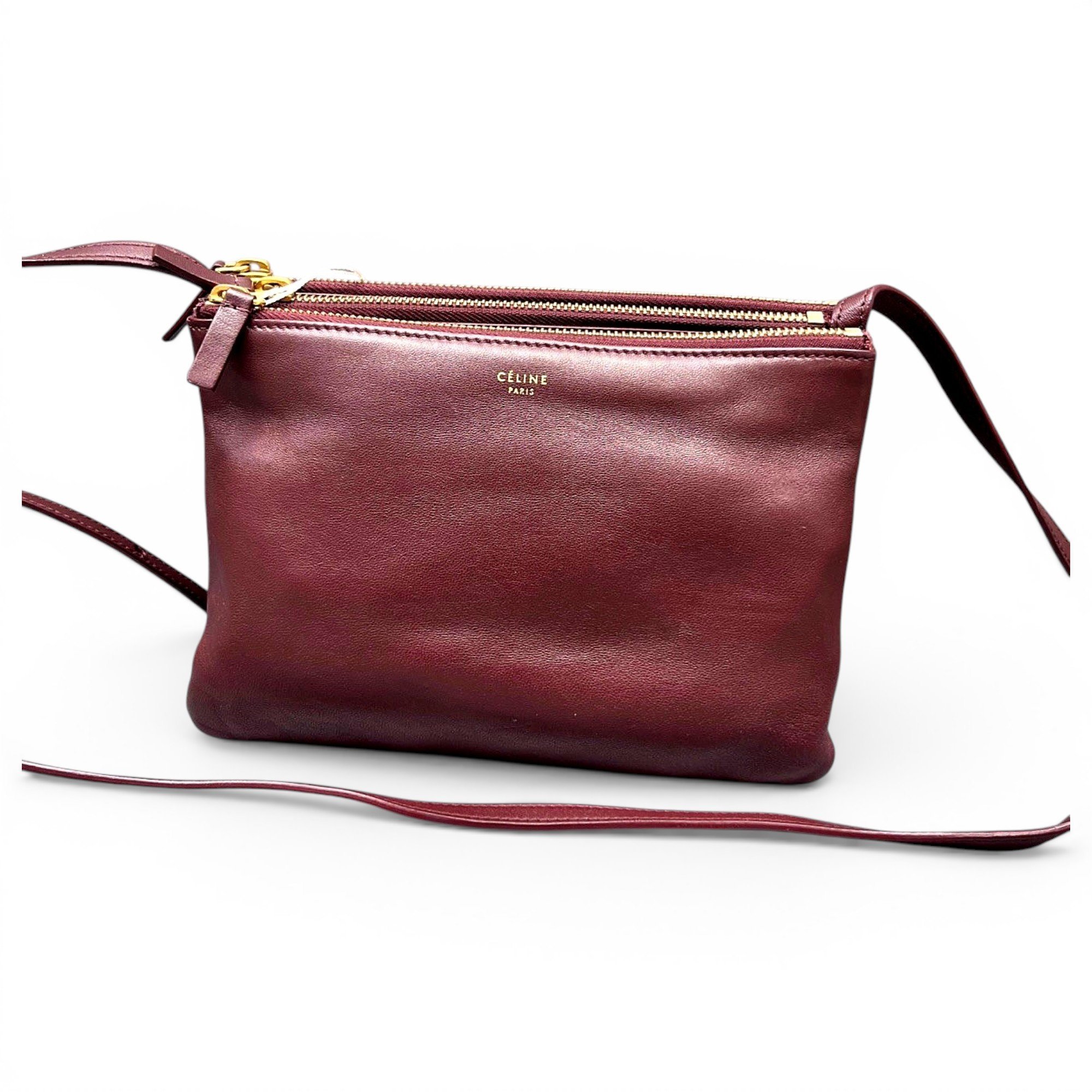 Trio leather handbag