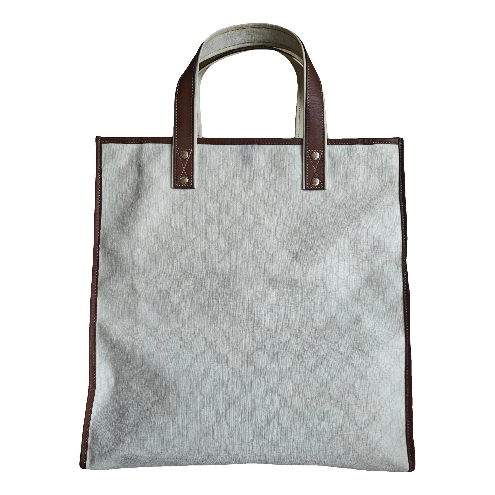Leather tote