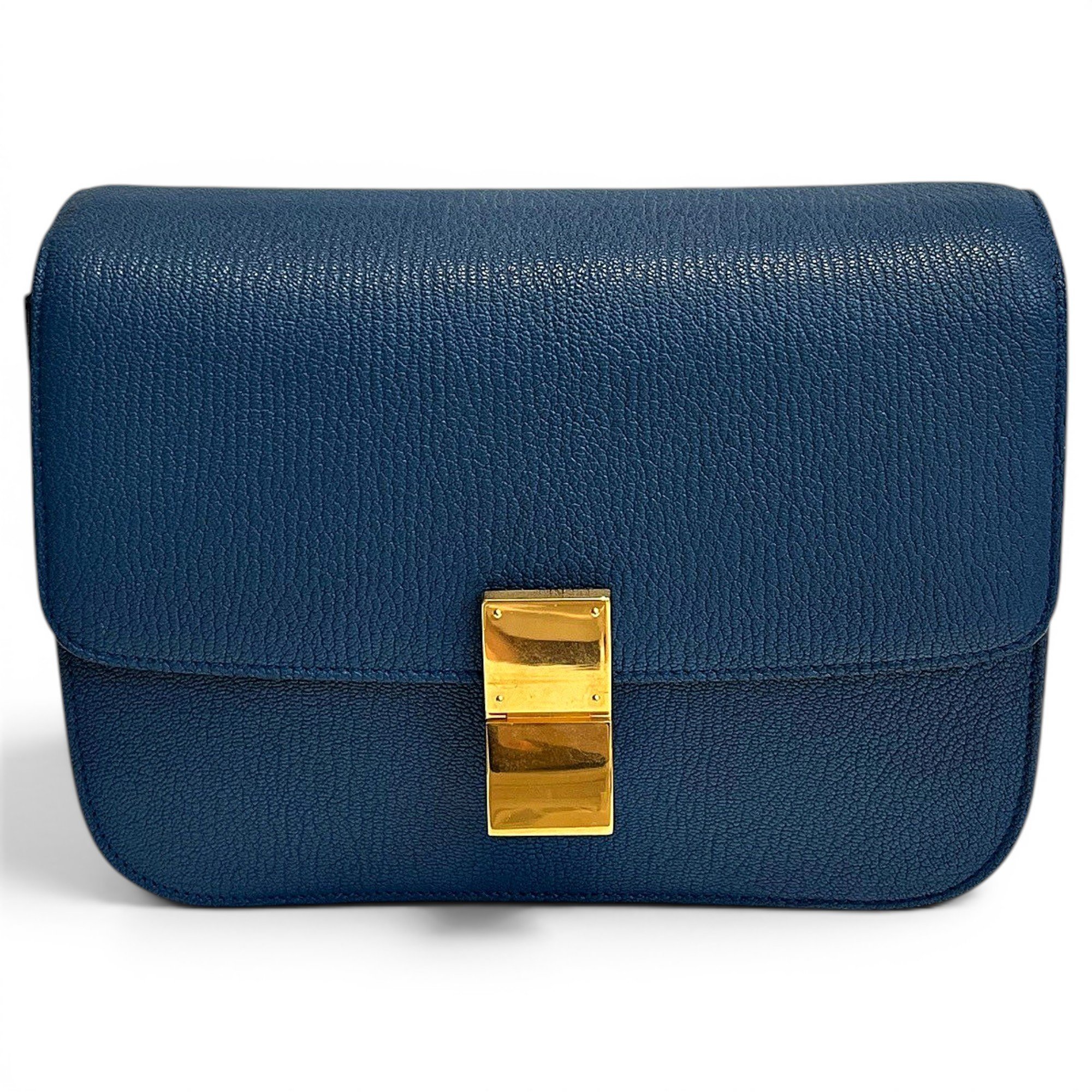 Classic leather crossbody bag