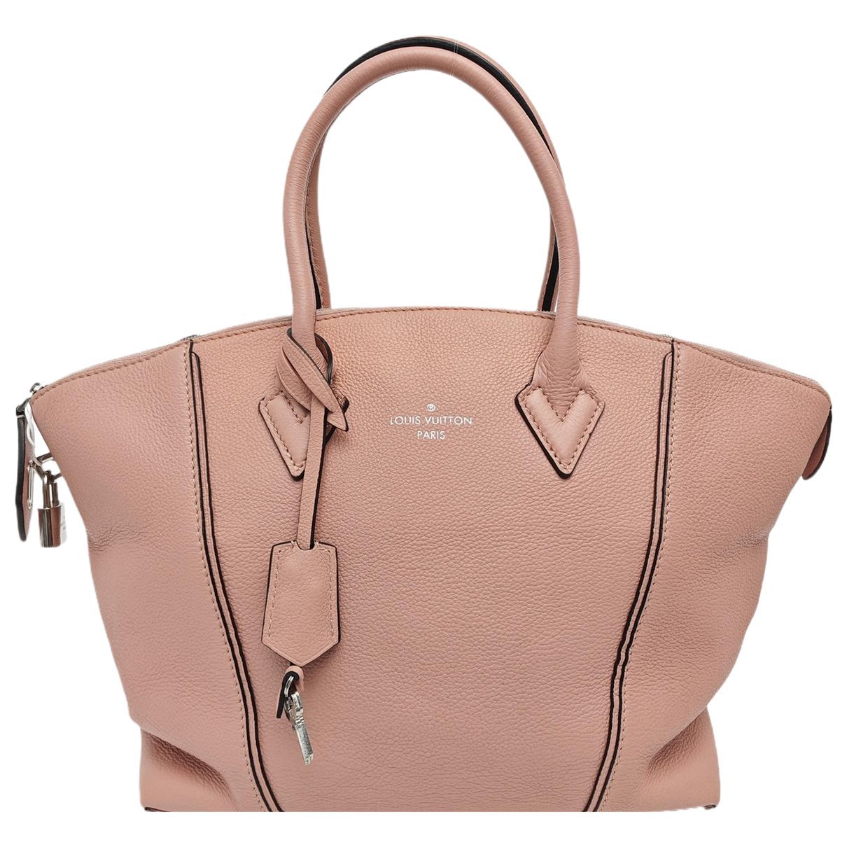 Lockit leather handbag