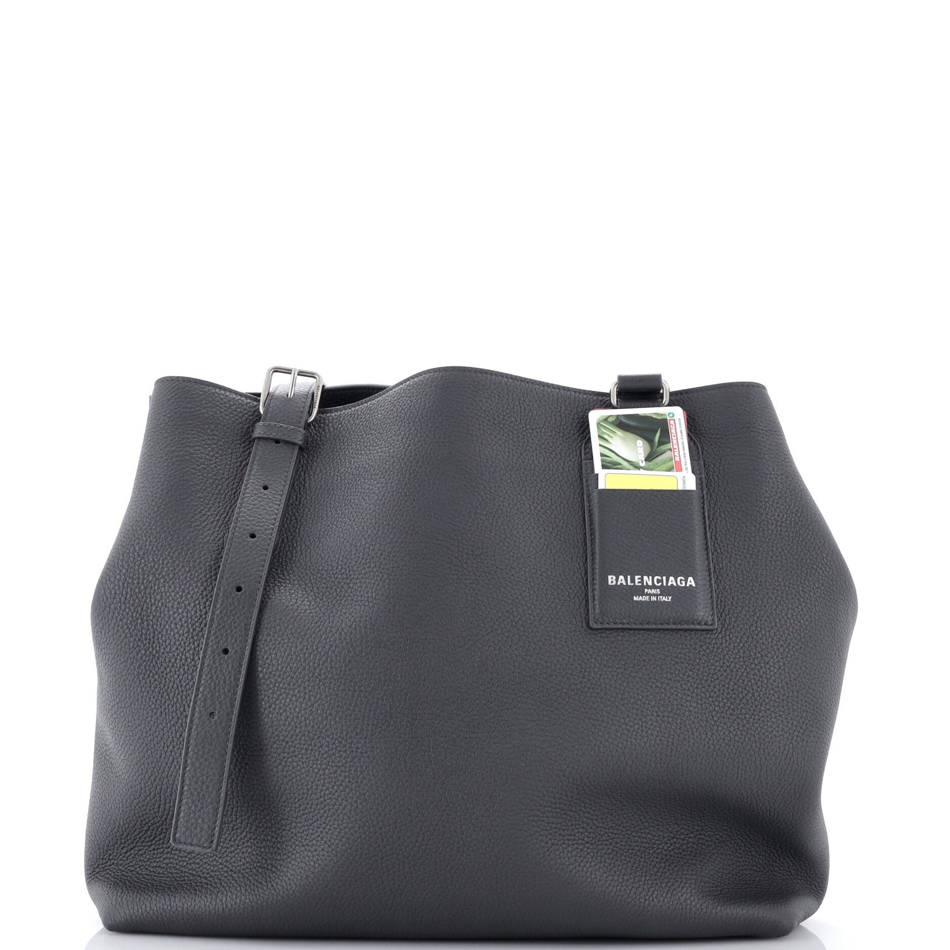 Balenciaga Credit Tote Leather