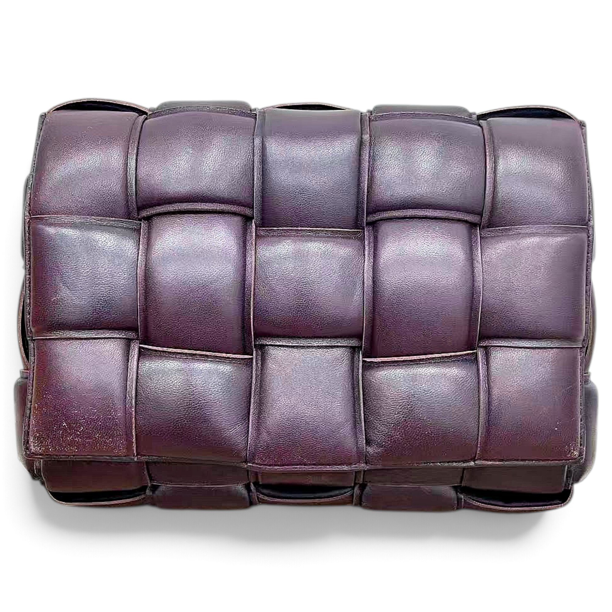 Cassette Padded leather handbag