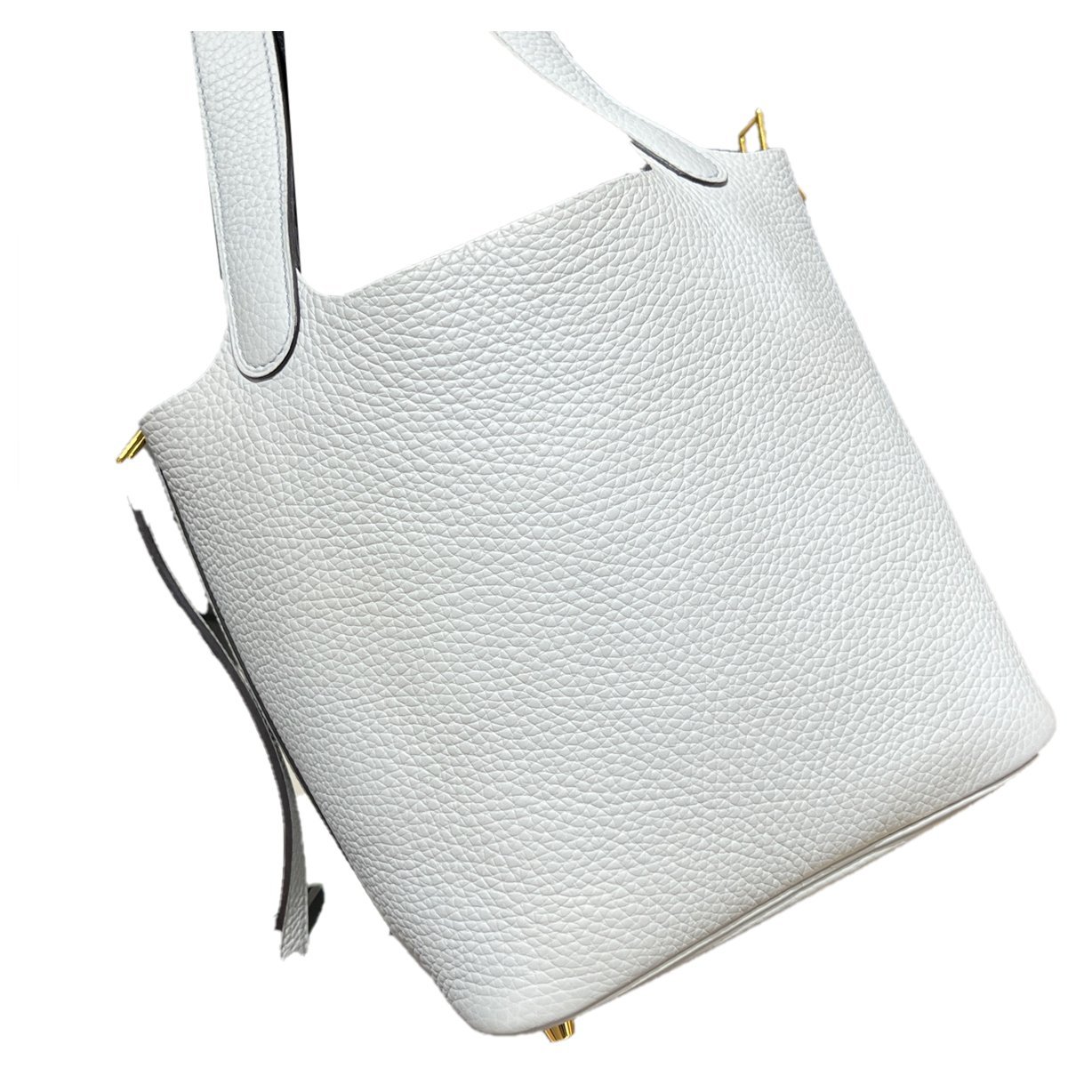 Picotin leather handbag