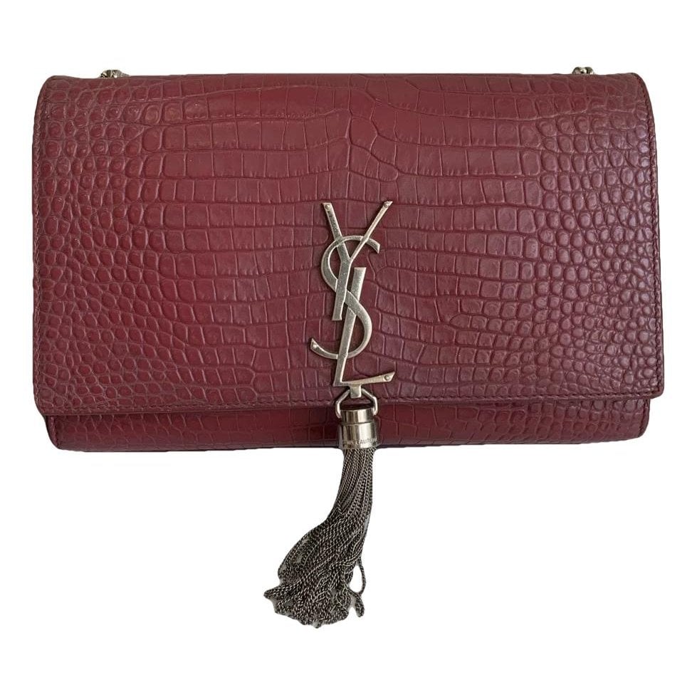 Pompom Kate leather handbag