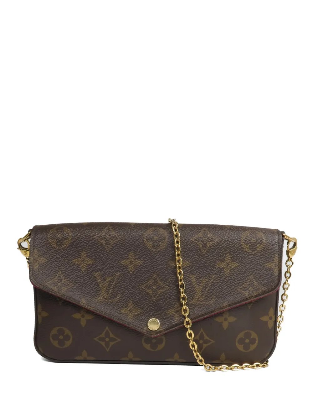 Pochette Felicie Monogram canvas shoulder bag
