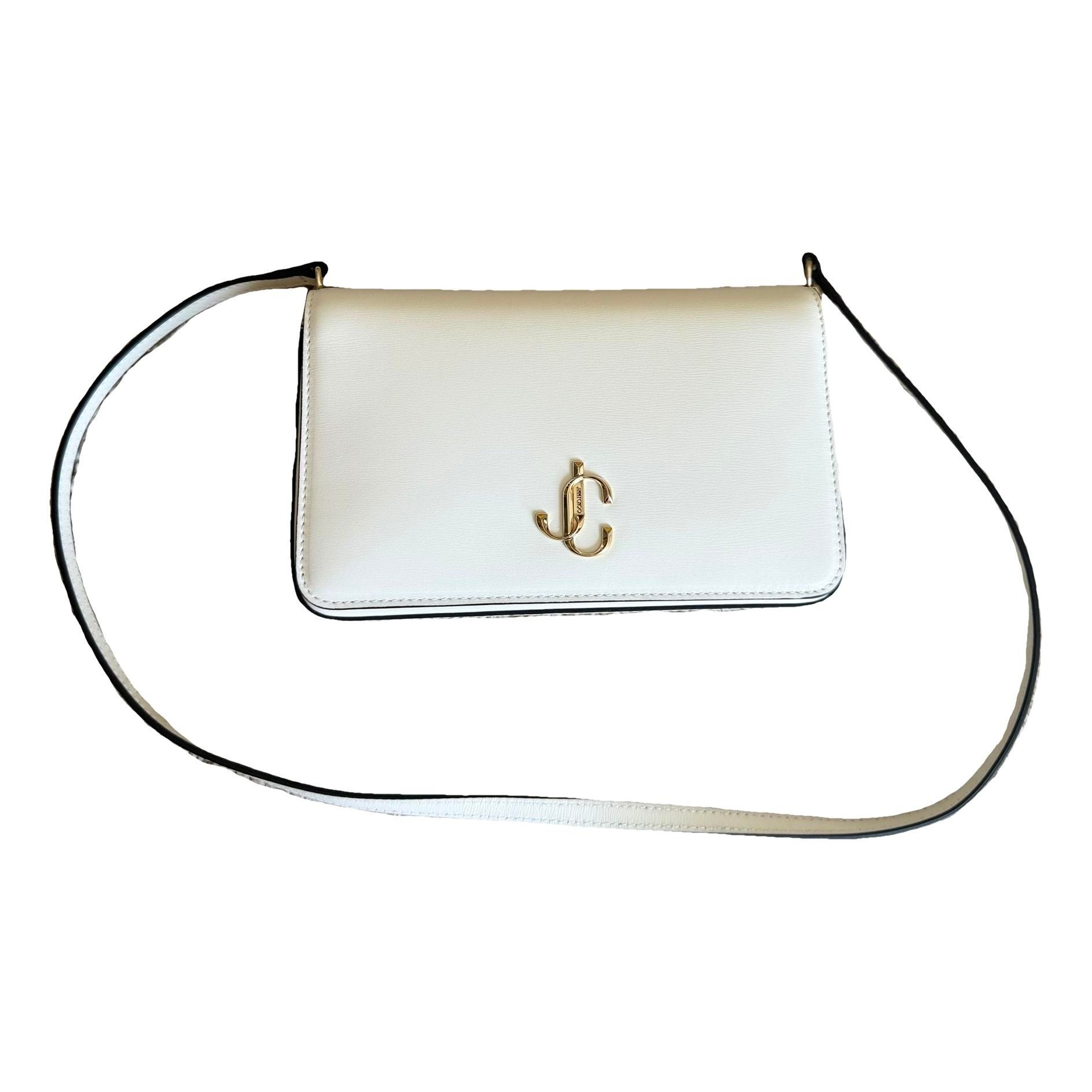 Jimmy Choo Varenne leather crossbody bag