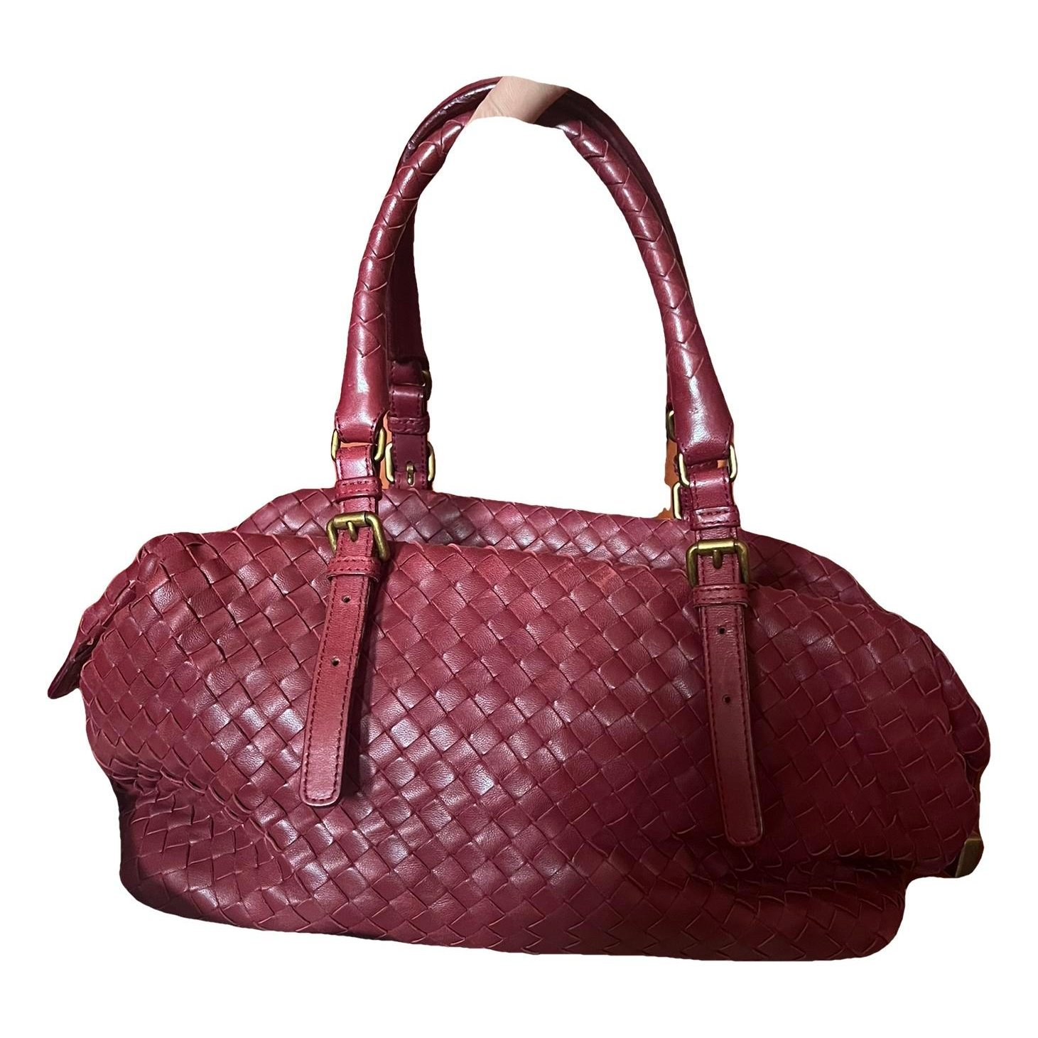 Leather handbag