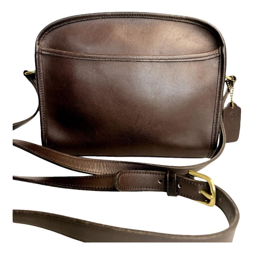 Leather crossbody bag