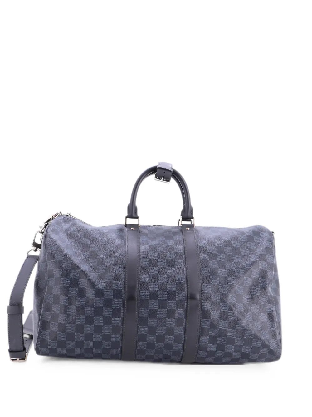 Louis Vuitton Keepall Bandouliere Bag Damier Cobalt 45 travel bag