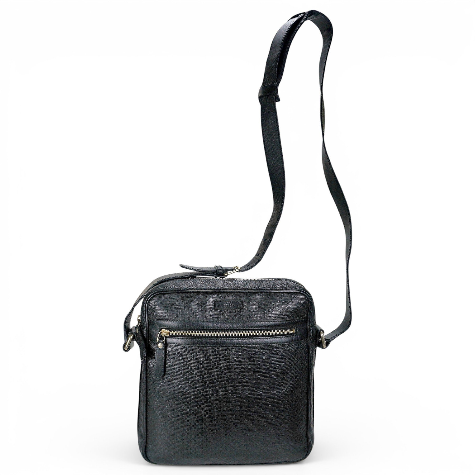 Leather crossbody bag