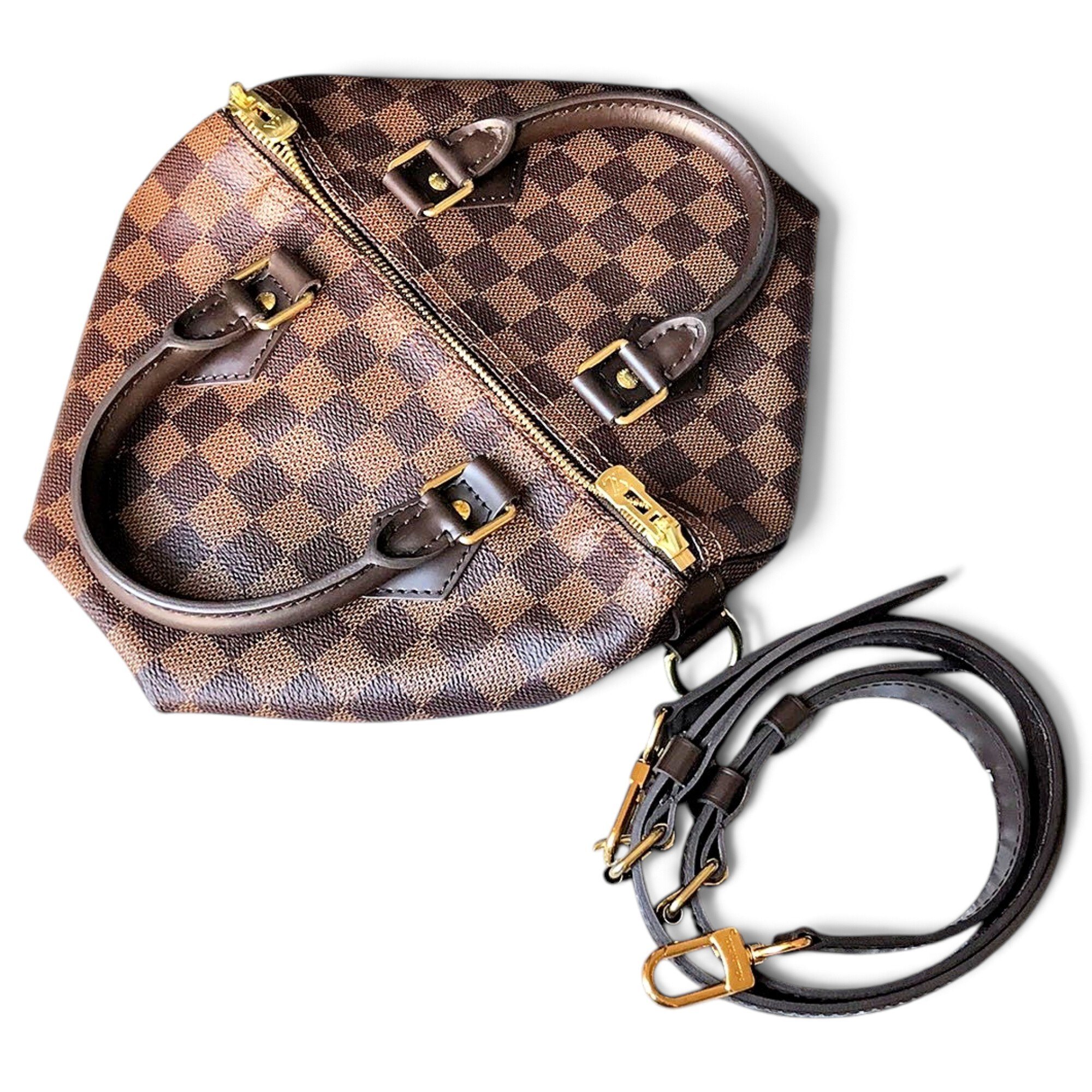 Speedy Bandoulière leather handbag