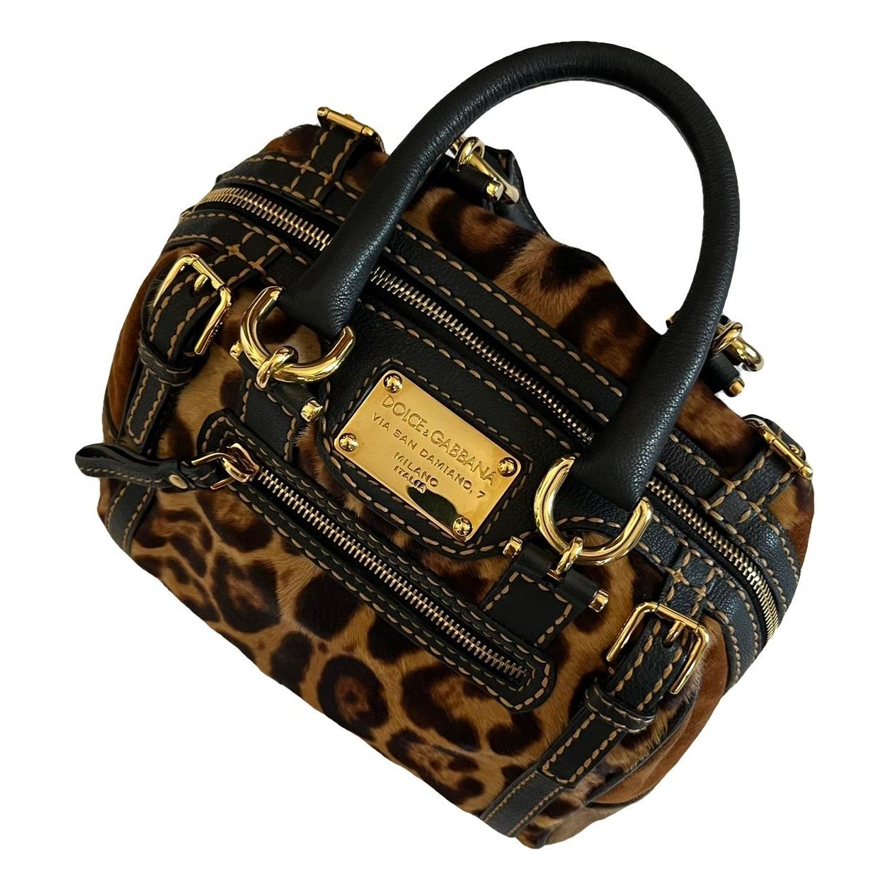 Pony-style calfskin handbag