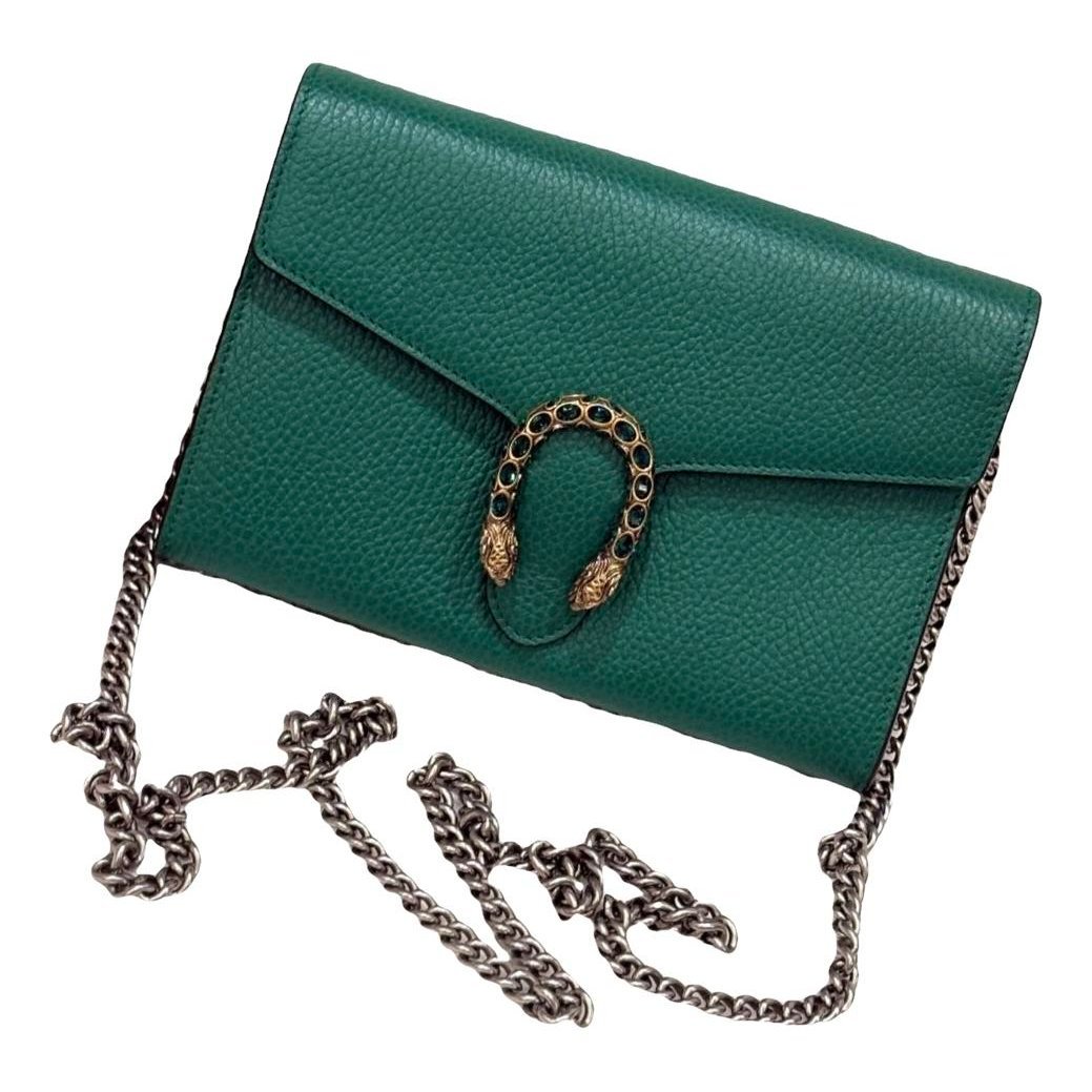 Dionysus Chain Wallet leather handbag