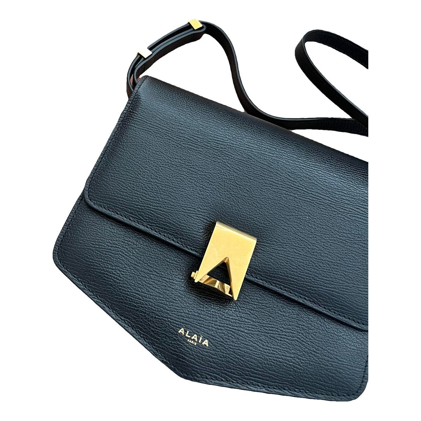 Alaia Le Papa leather crossbody bag