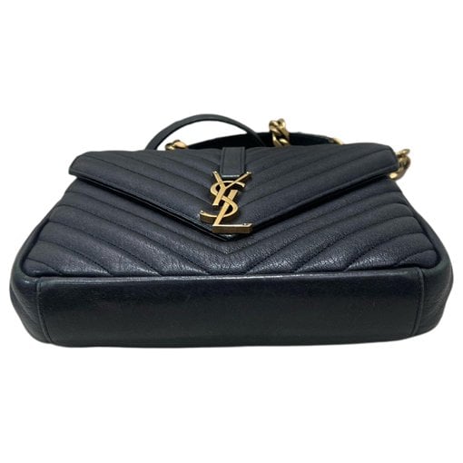 Collége monogramme leather handbag