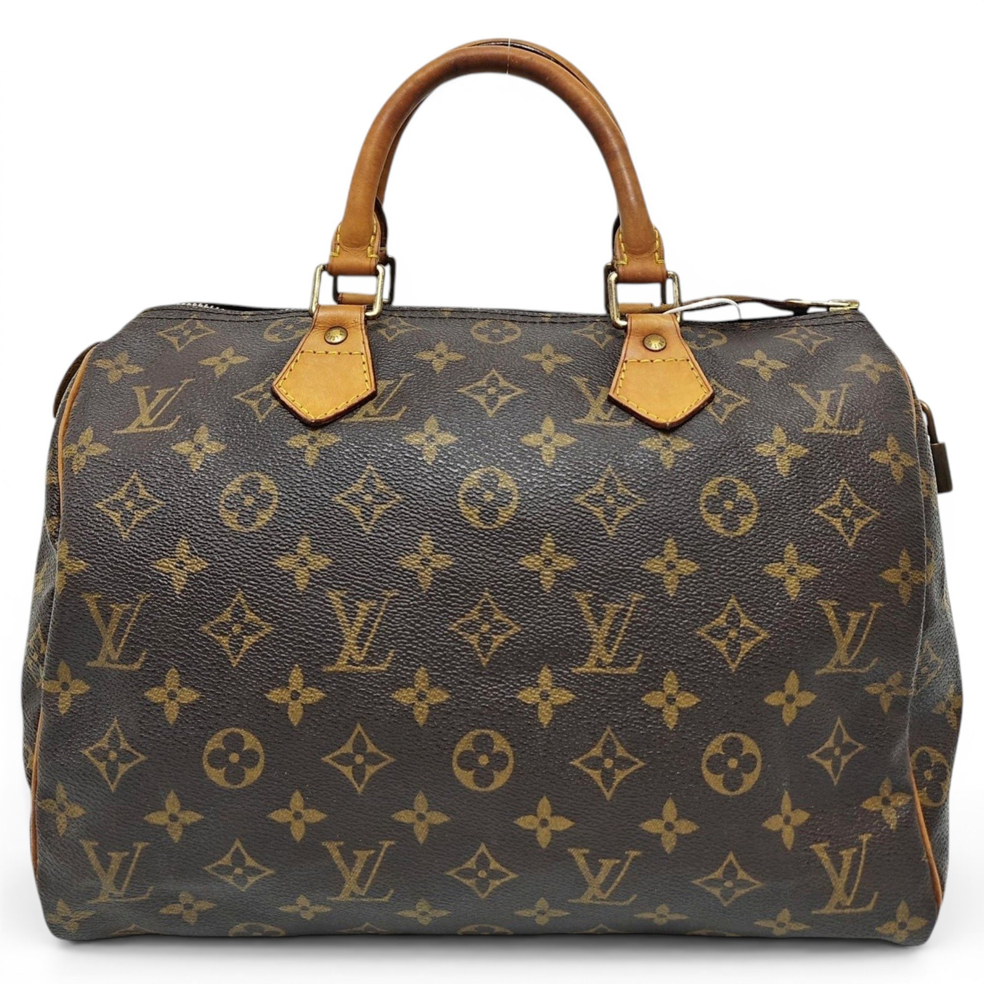 Nano Speedy / Mini HL leather handbag