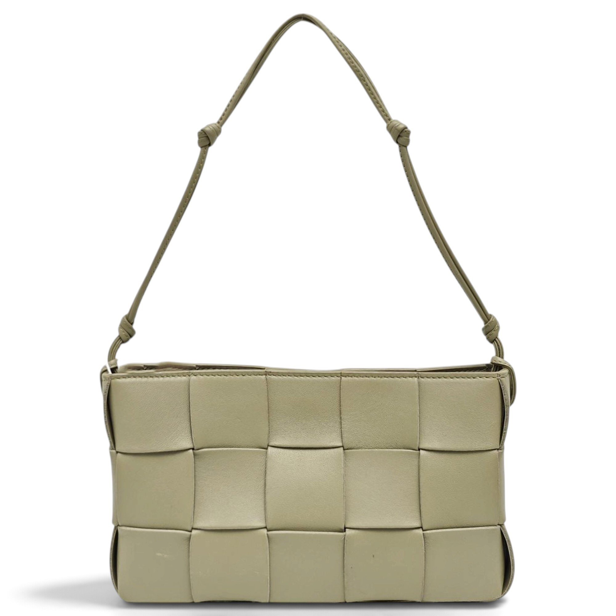 Brick Cassette leather handbag