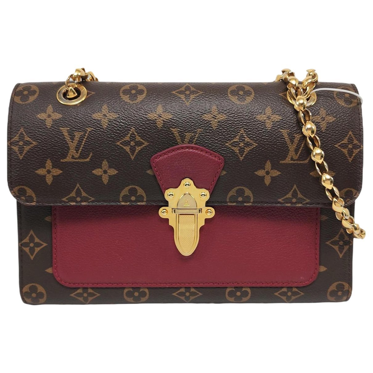 Victoire leather crossbody bag