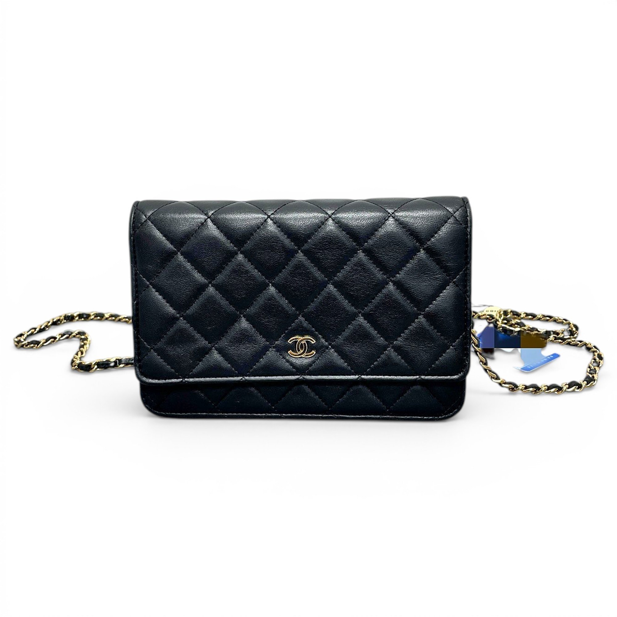 Wallet On Chain Gabrielle leather crossbody bag