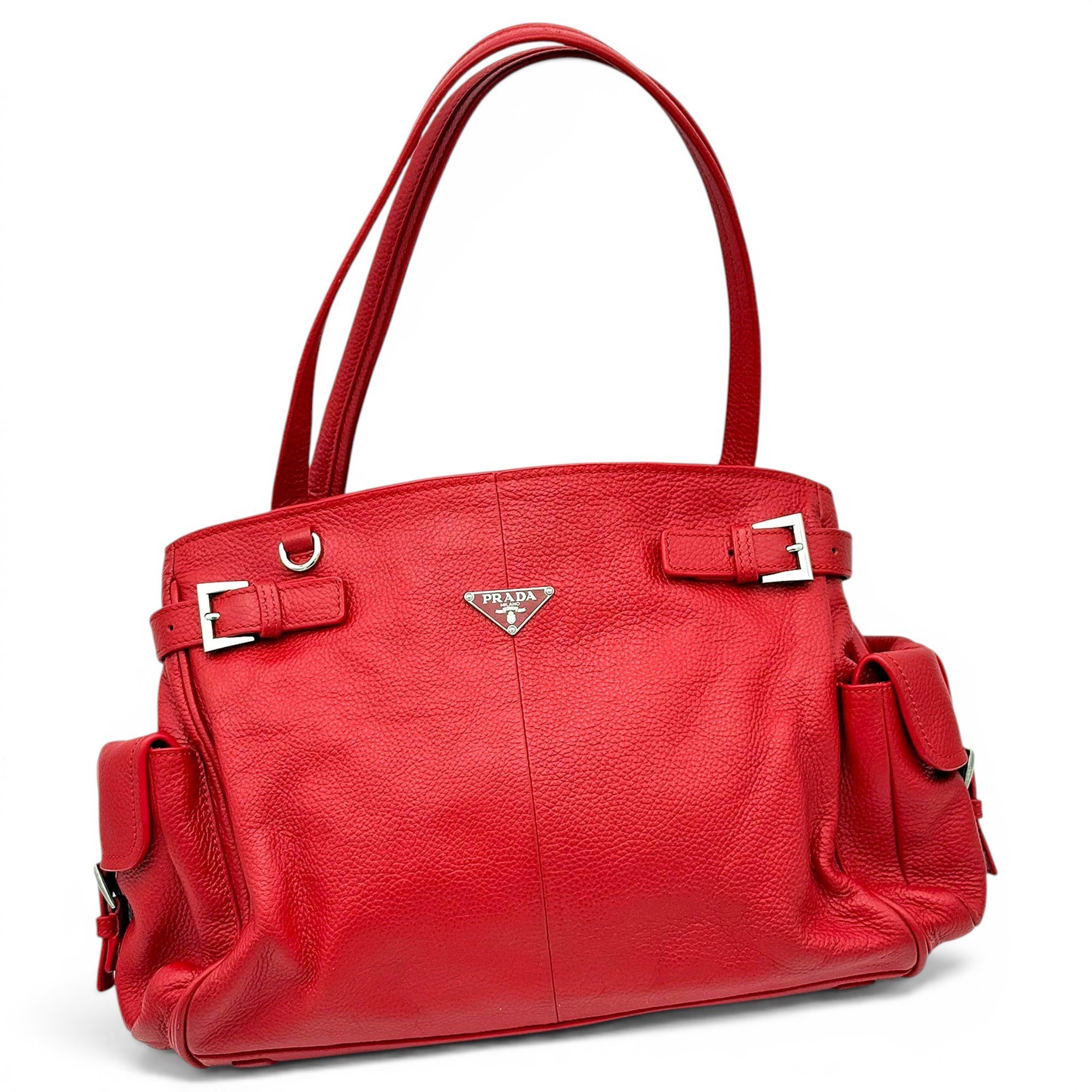 Leather tote