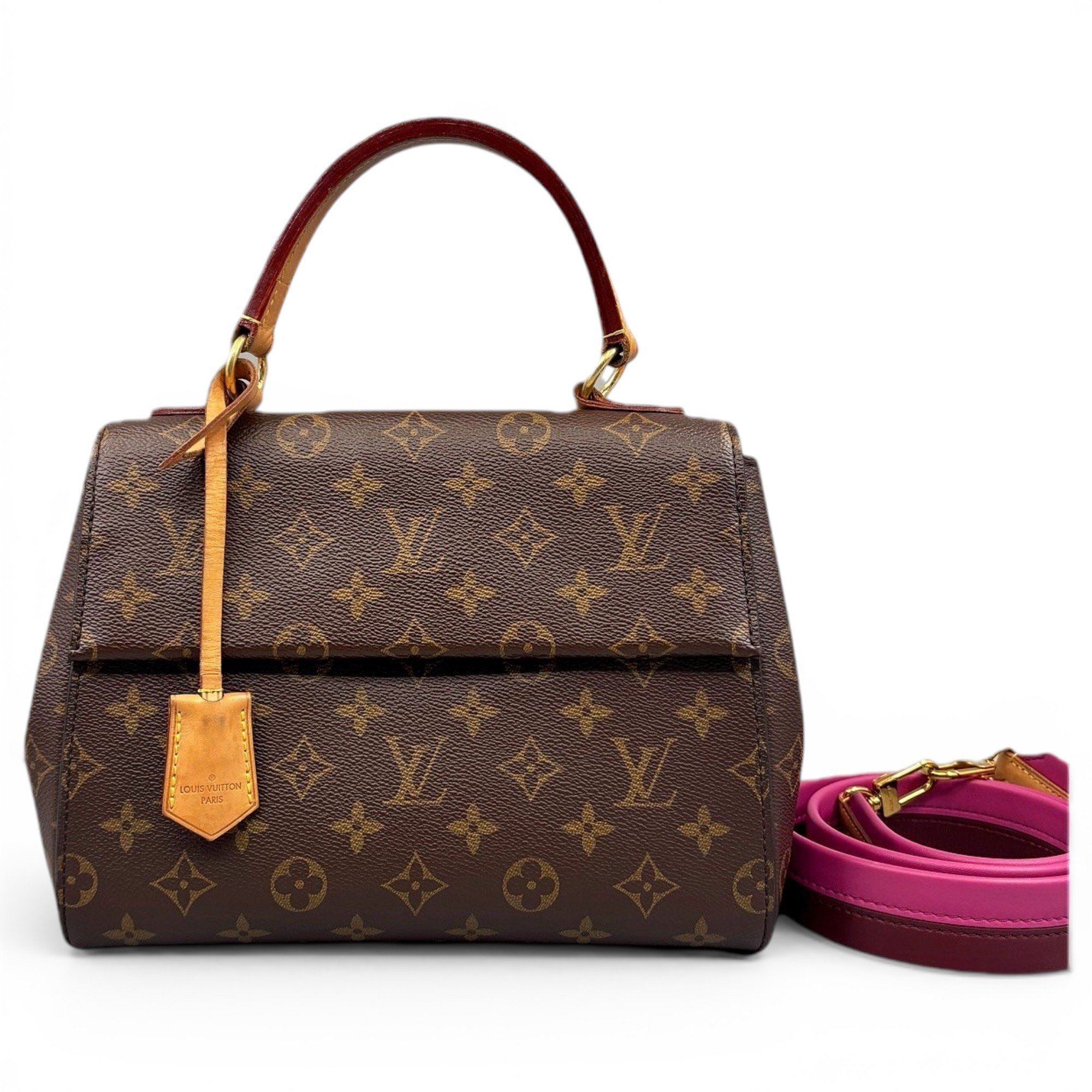 Cluny leather handbag