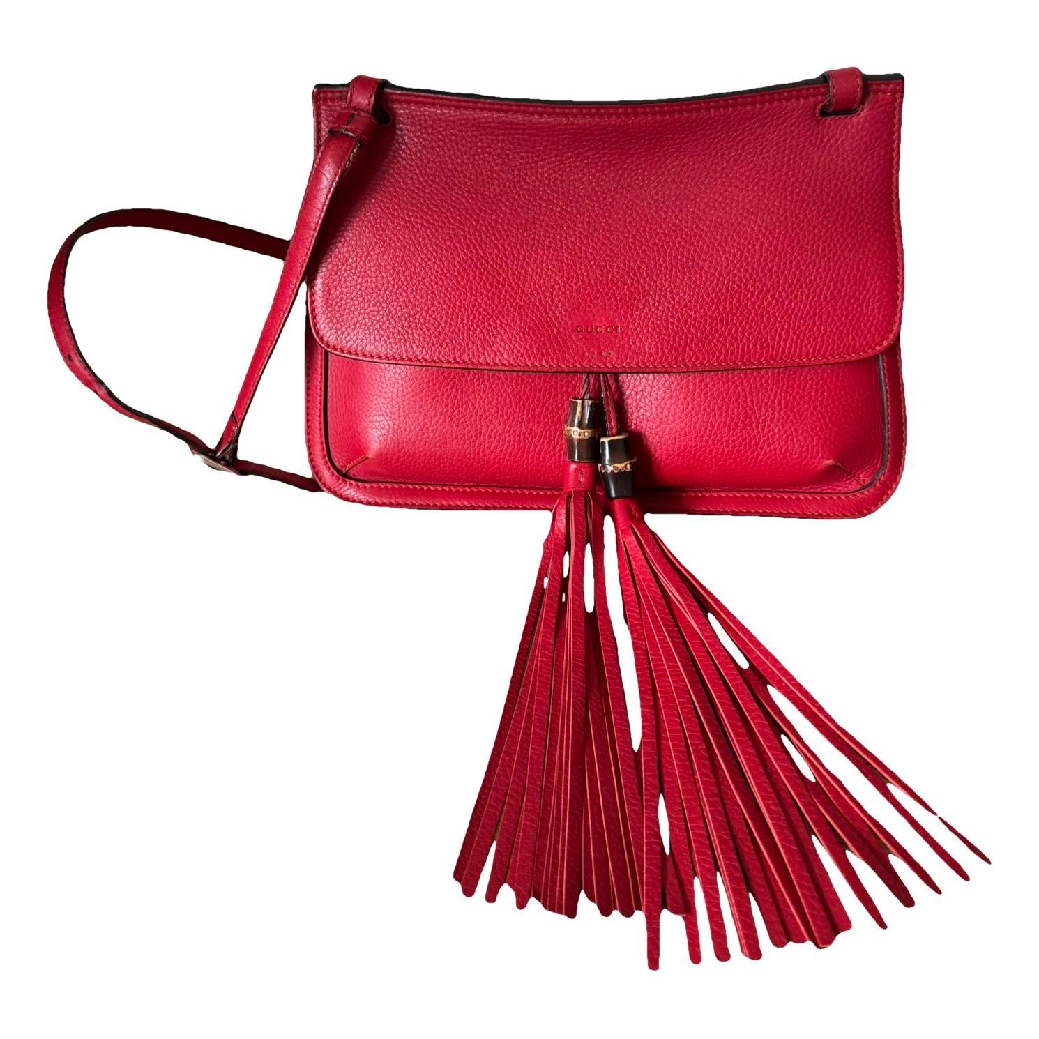 Leather crossbody bag