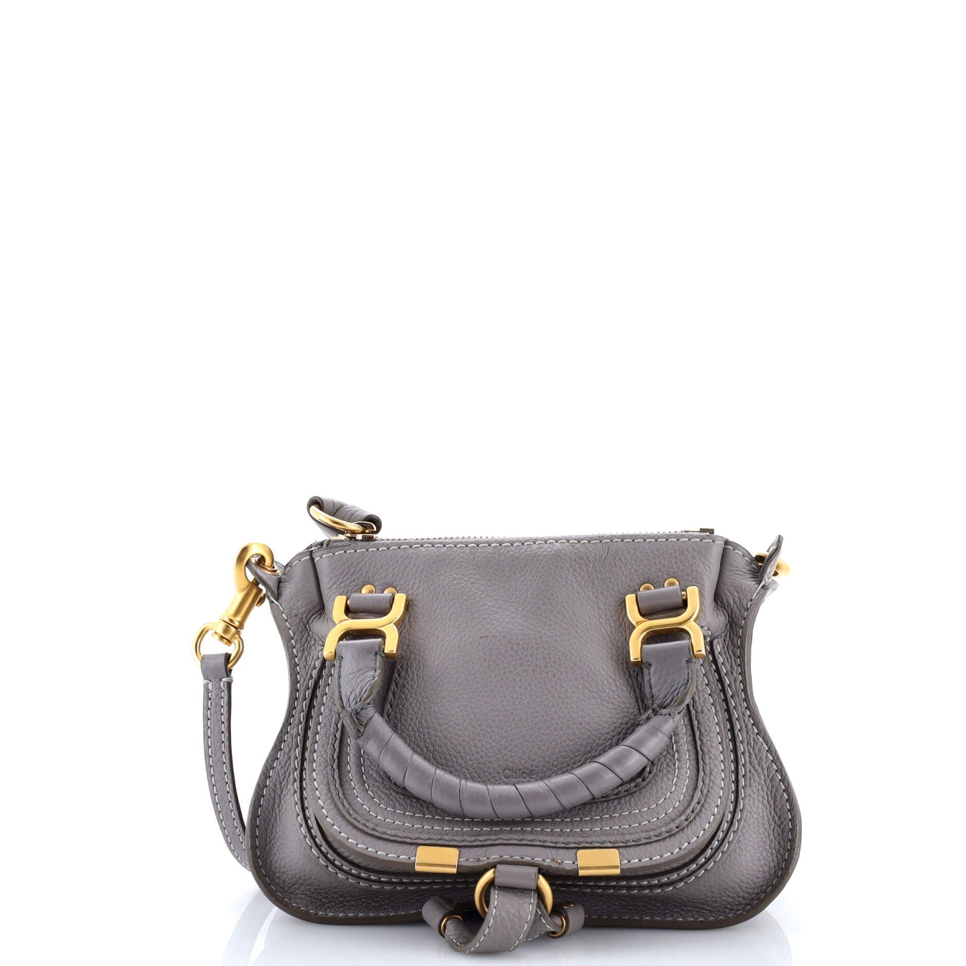 Chloe Marcie Satchel Leather Baby