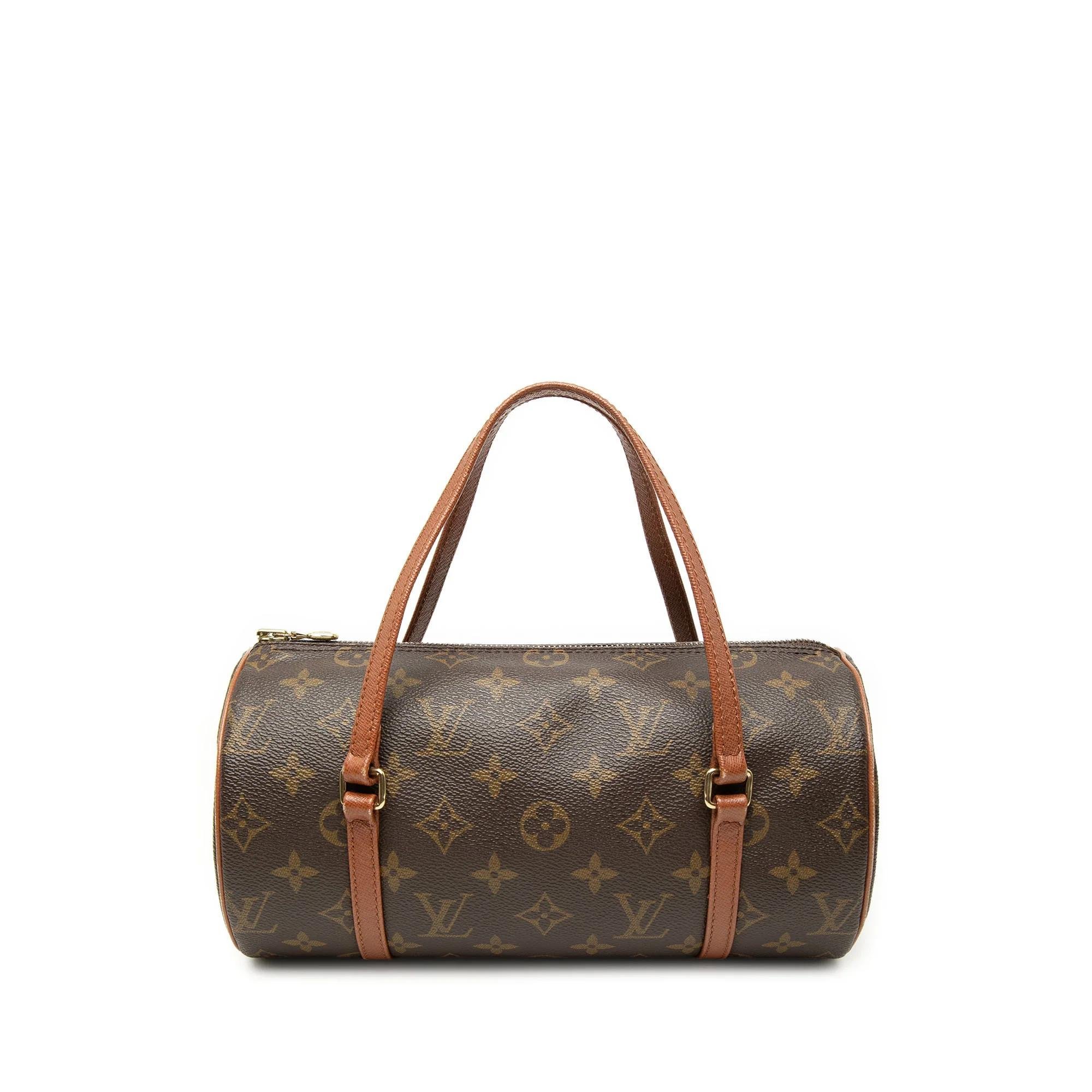 Papillon leather handbag
